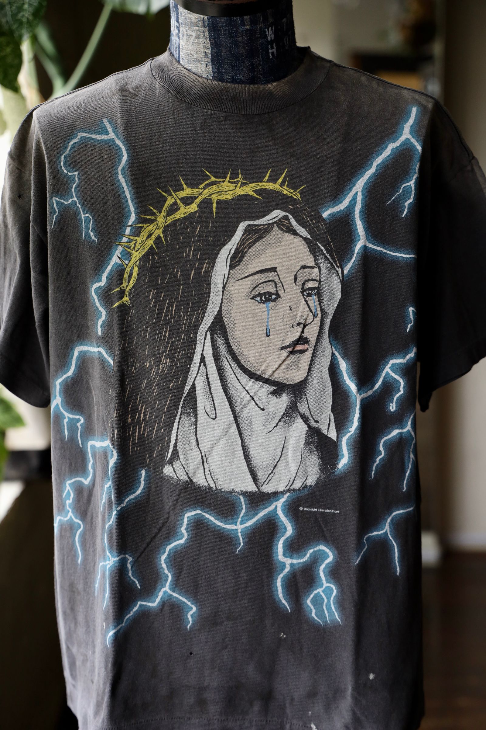 SAINT M×××××× - セントマイケル Tシャツ MARIA SS TEE(SM-HR8-0000