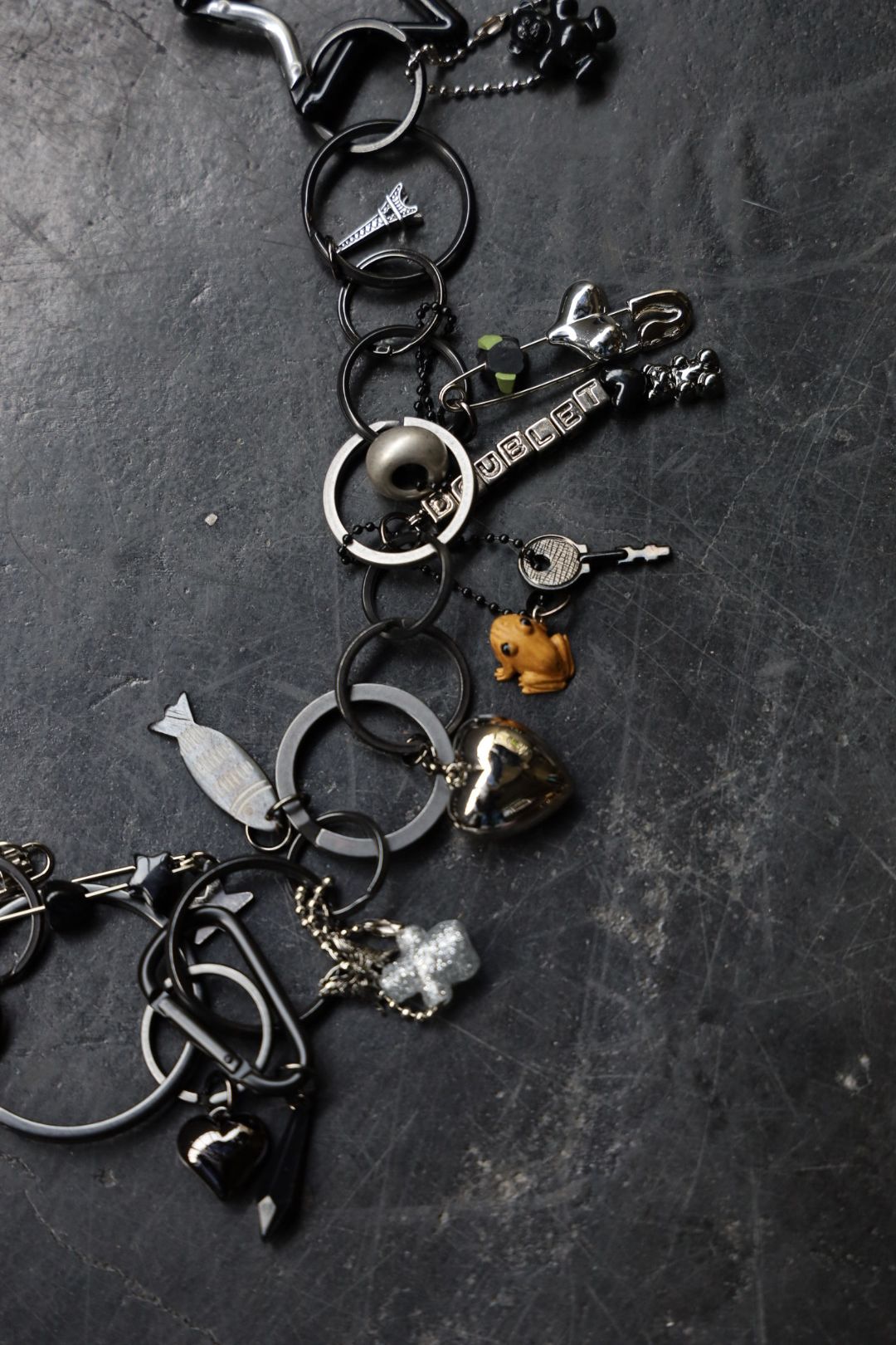 doublet - ダブレット25AW KEY CHAIN(25AW92AC37) BLACK☆7月12日(土