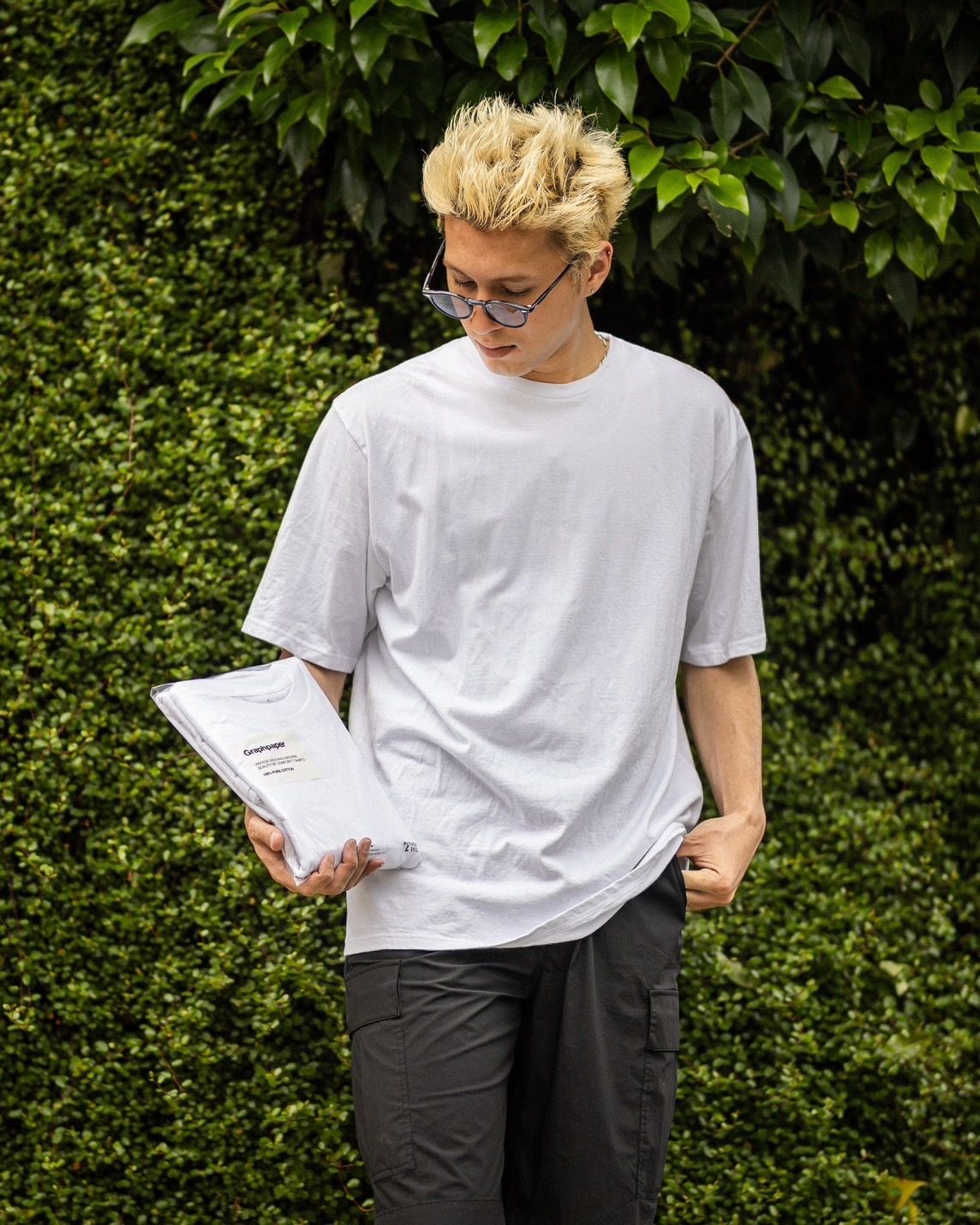 Graphpaper - グラフペーパー パックTシャツ 2-Pack Crew Neck Tee