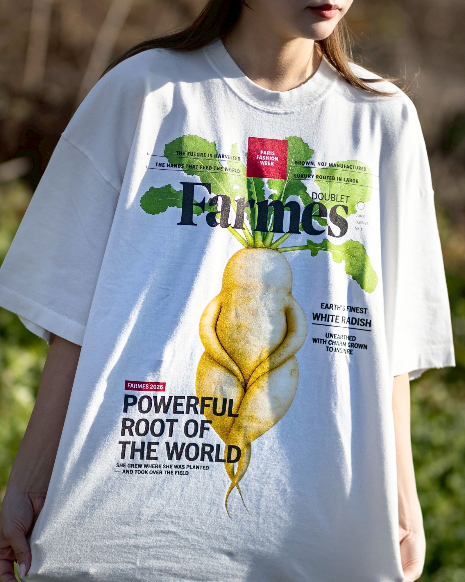 doublet - doublet ダブレット26SS FARMES MAGAZINE COVER T-SHIRT