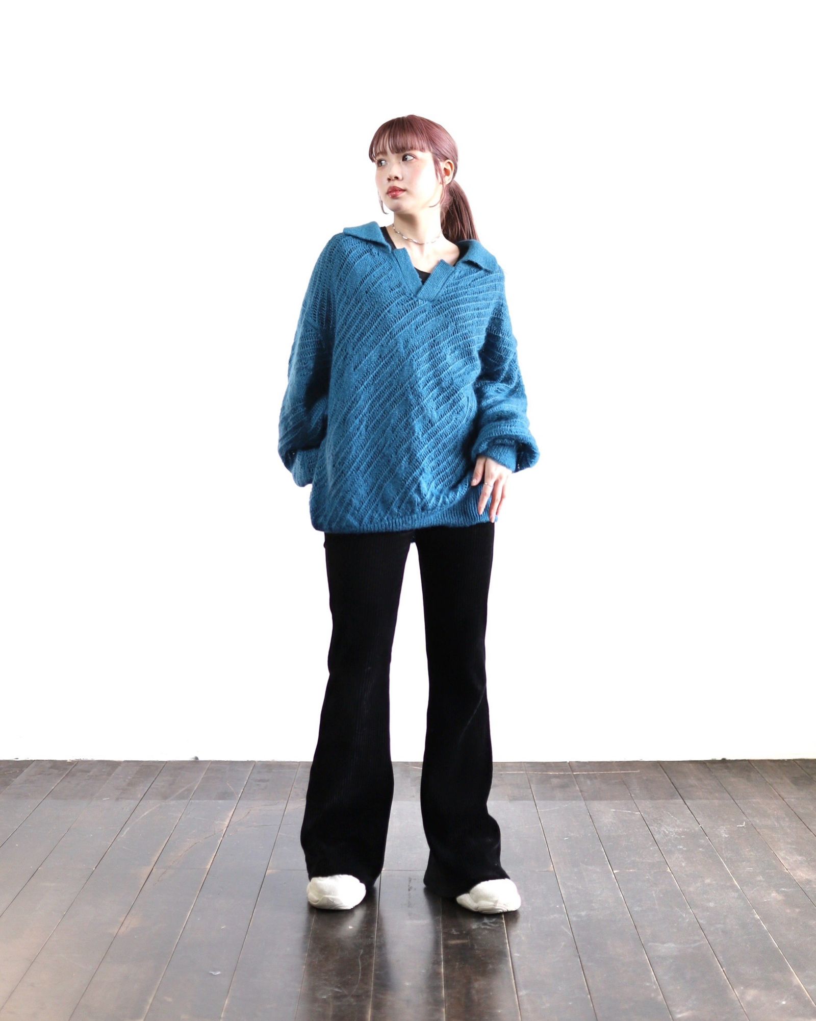 YOKE(ヨーク)3/4 ZIP PULLOVERSWEAT SHIRTサイズ2 【公式通販】