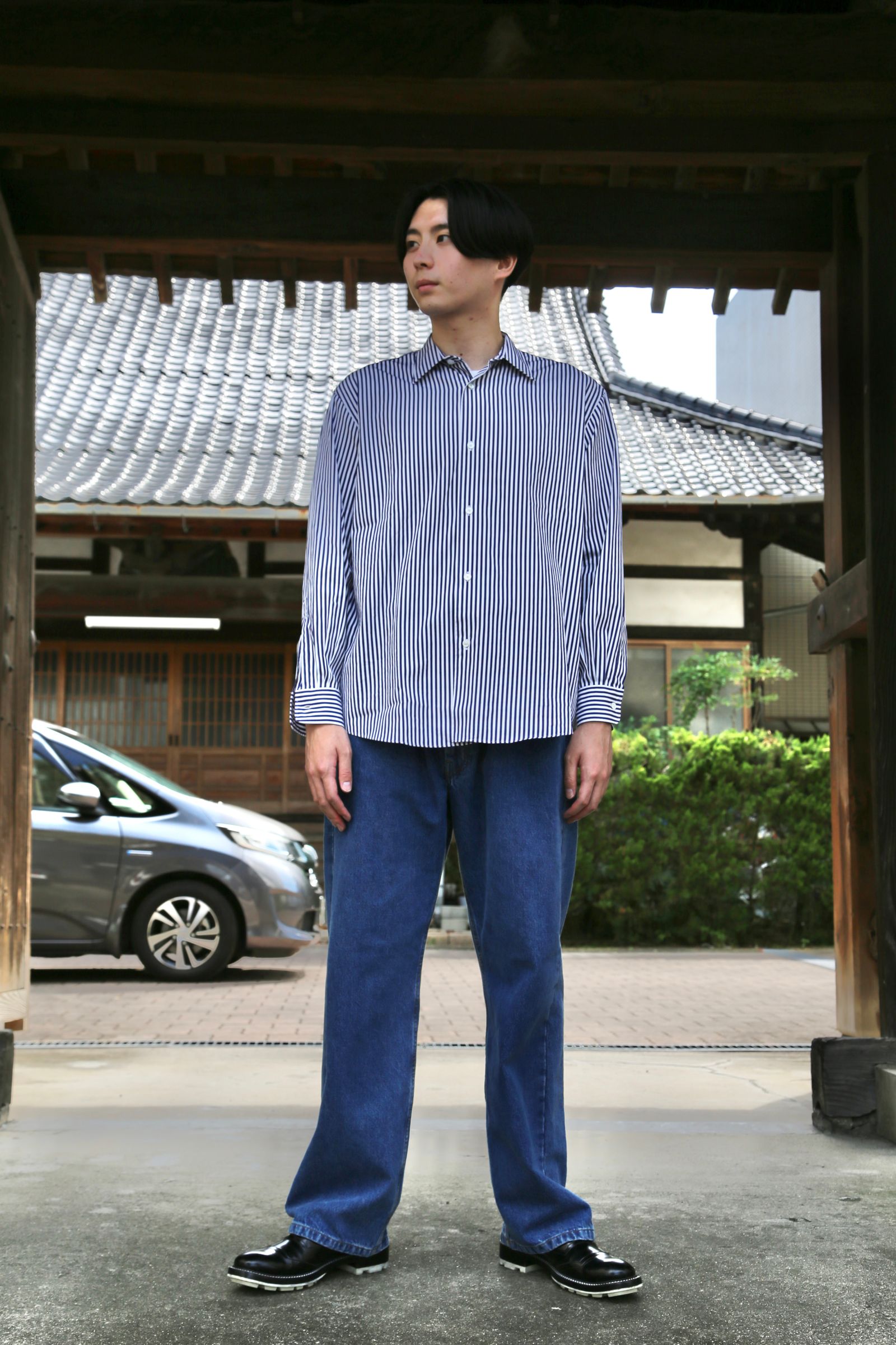 A.PRESSE Regular Collar Shirt