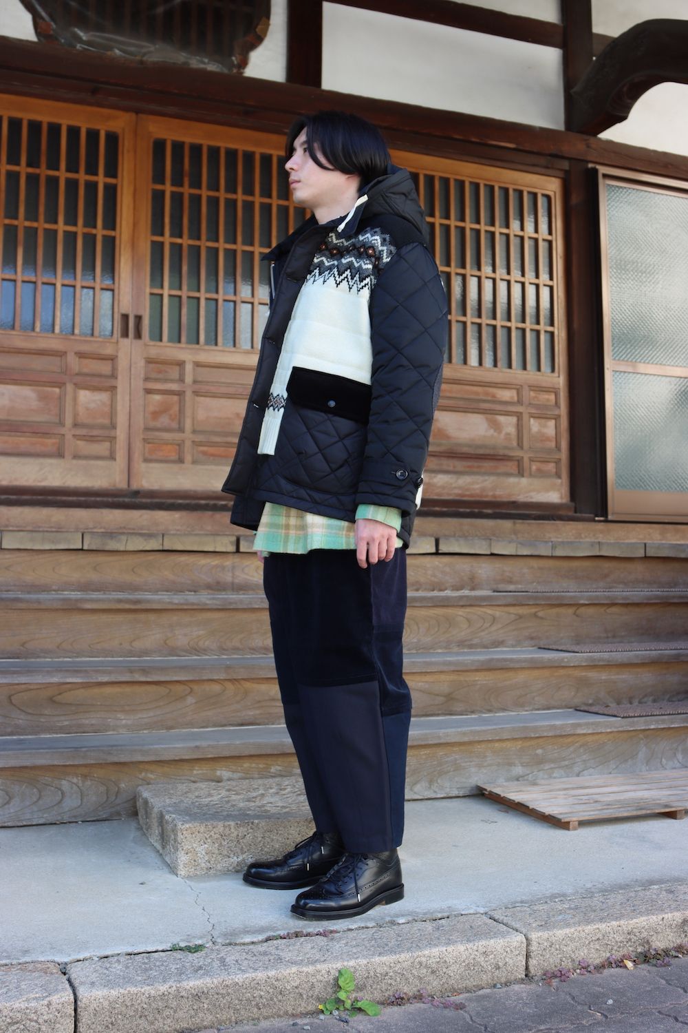 JUNYA WATANABE COMME des GARCONS MAN エステルツイルブルゾンstyle