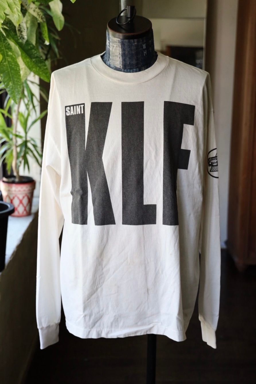 SAINT M×××××× - セントマイケル Tシャツ KLF LS TEE(SM-HR1-0000-C05