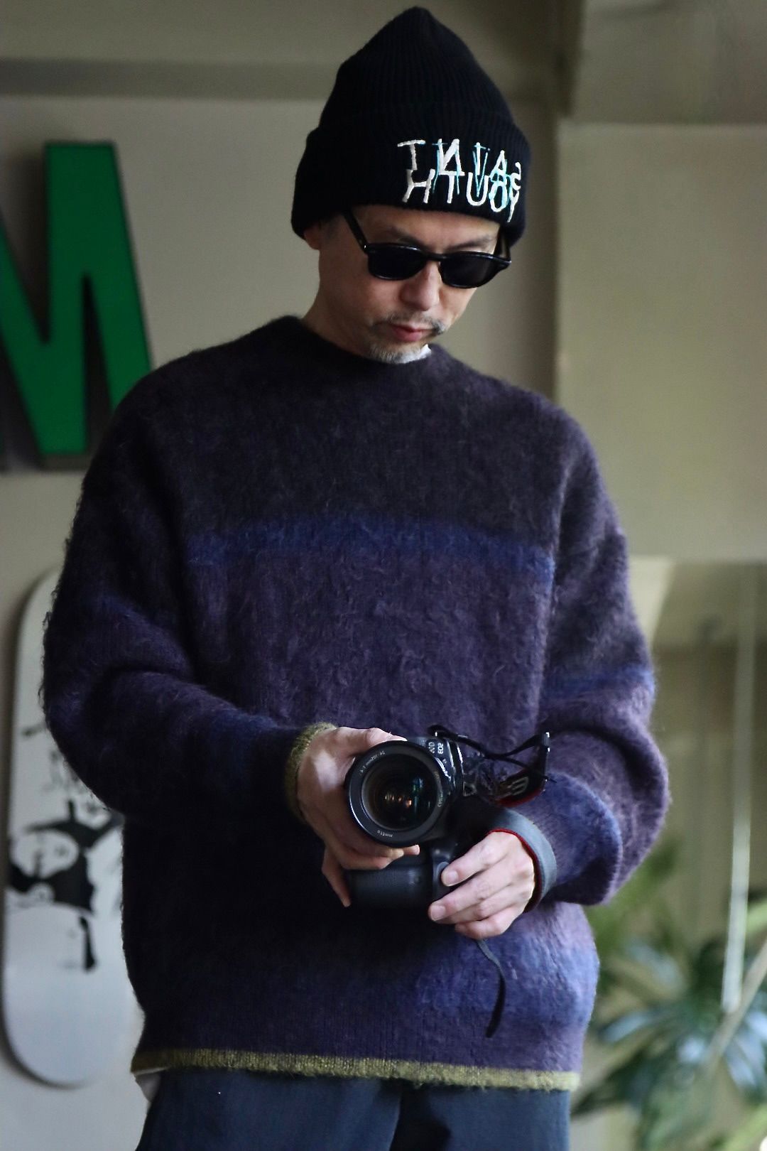 YOKE ヨーク22AW STILL BORDER CREWNECKスタイル.2022.10.24. | 2881