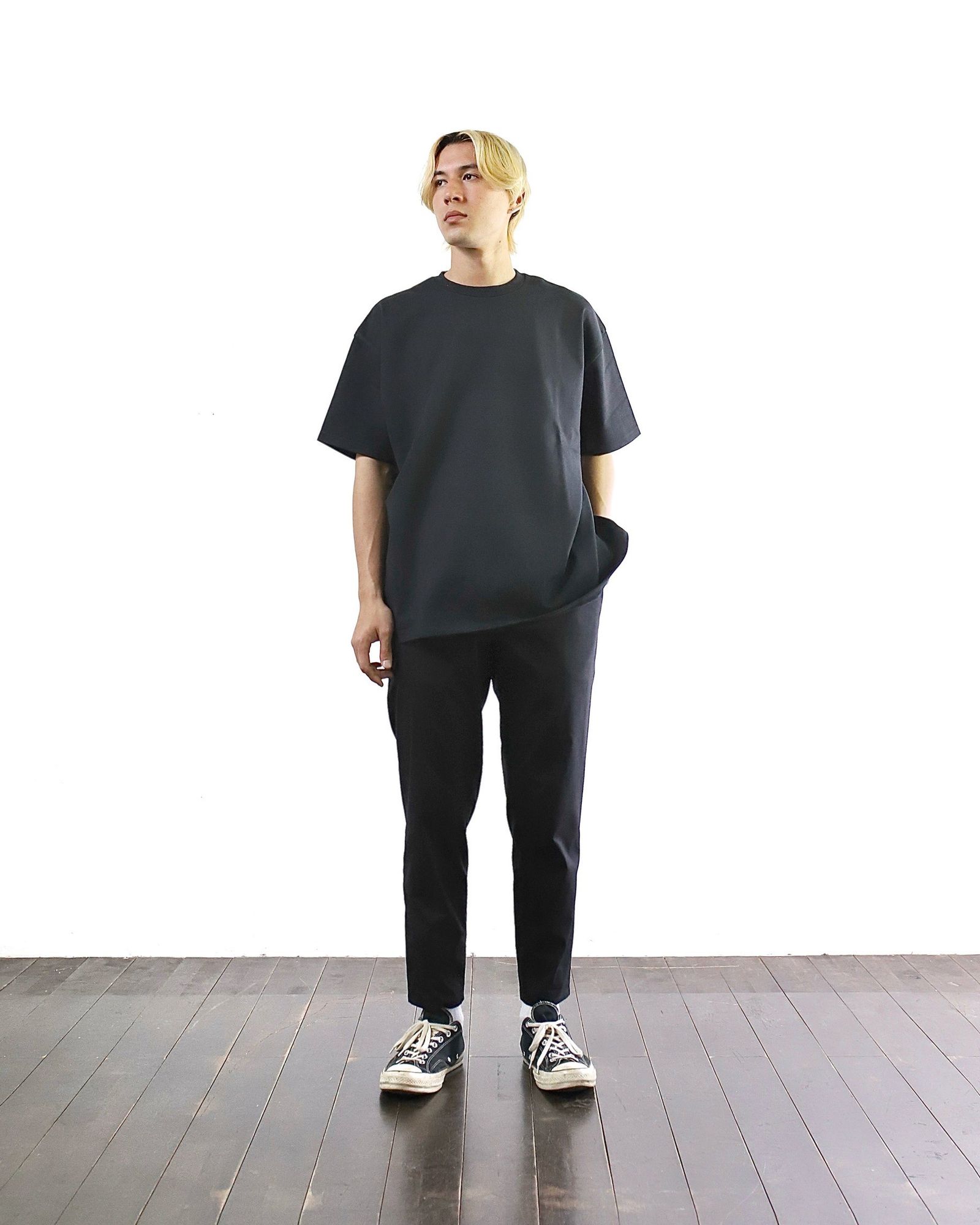 Graphpaper - グラフペーパー Heavy Weight S/S Oversized Tee(BLACK