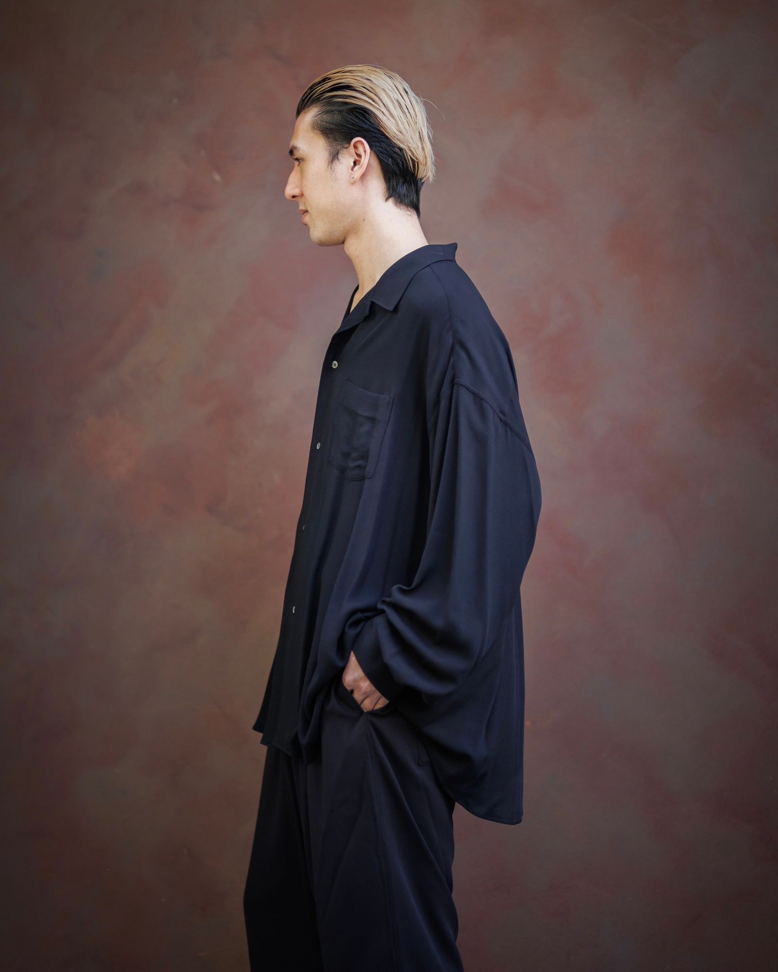 Graphpaper - グラフペーパー SIDOGRAS Twill Viscose Oversized