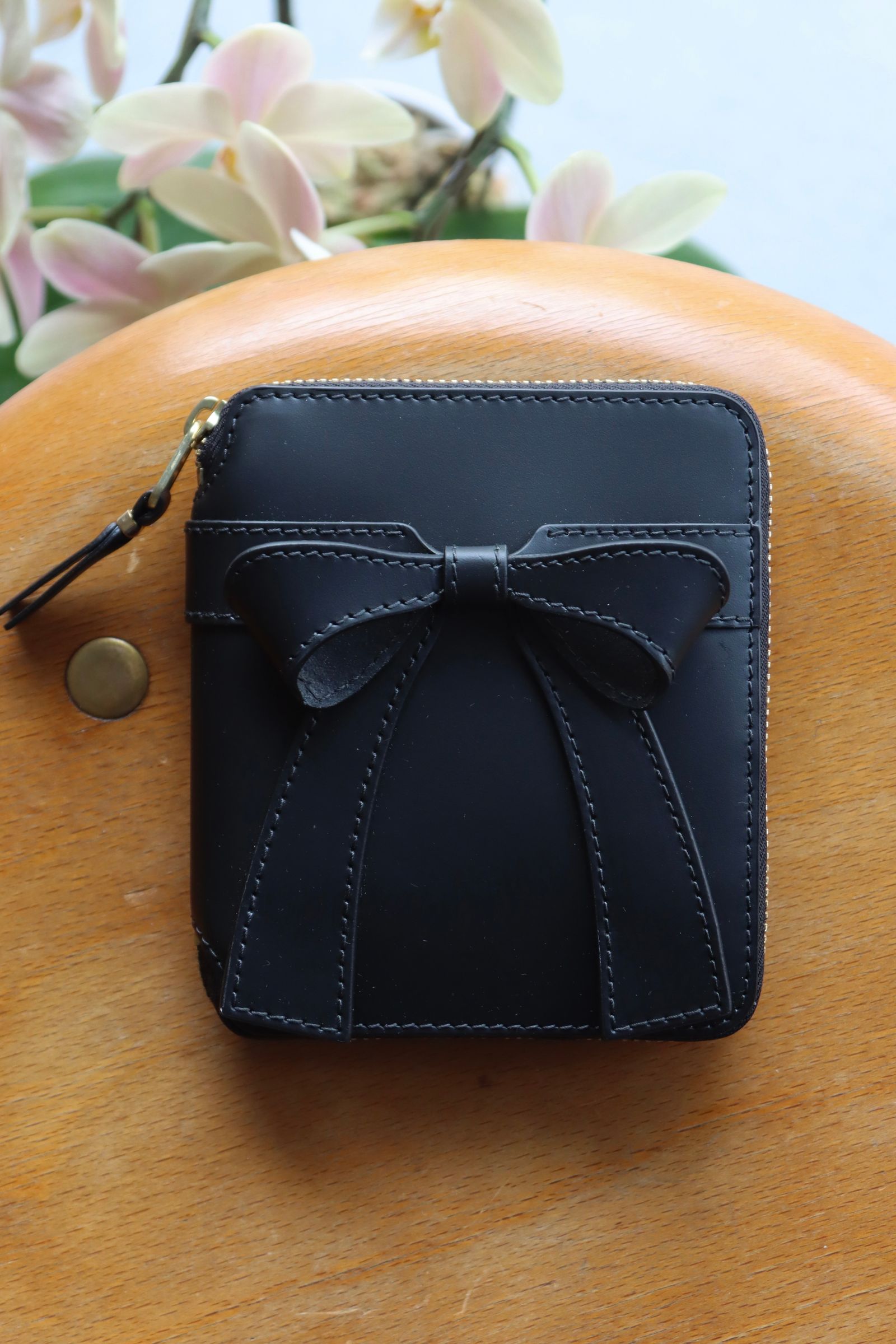Big Bow Full Zip Around Wallet | MARK