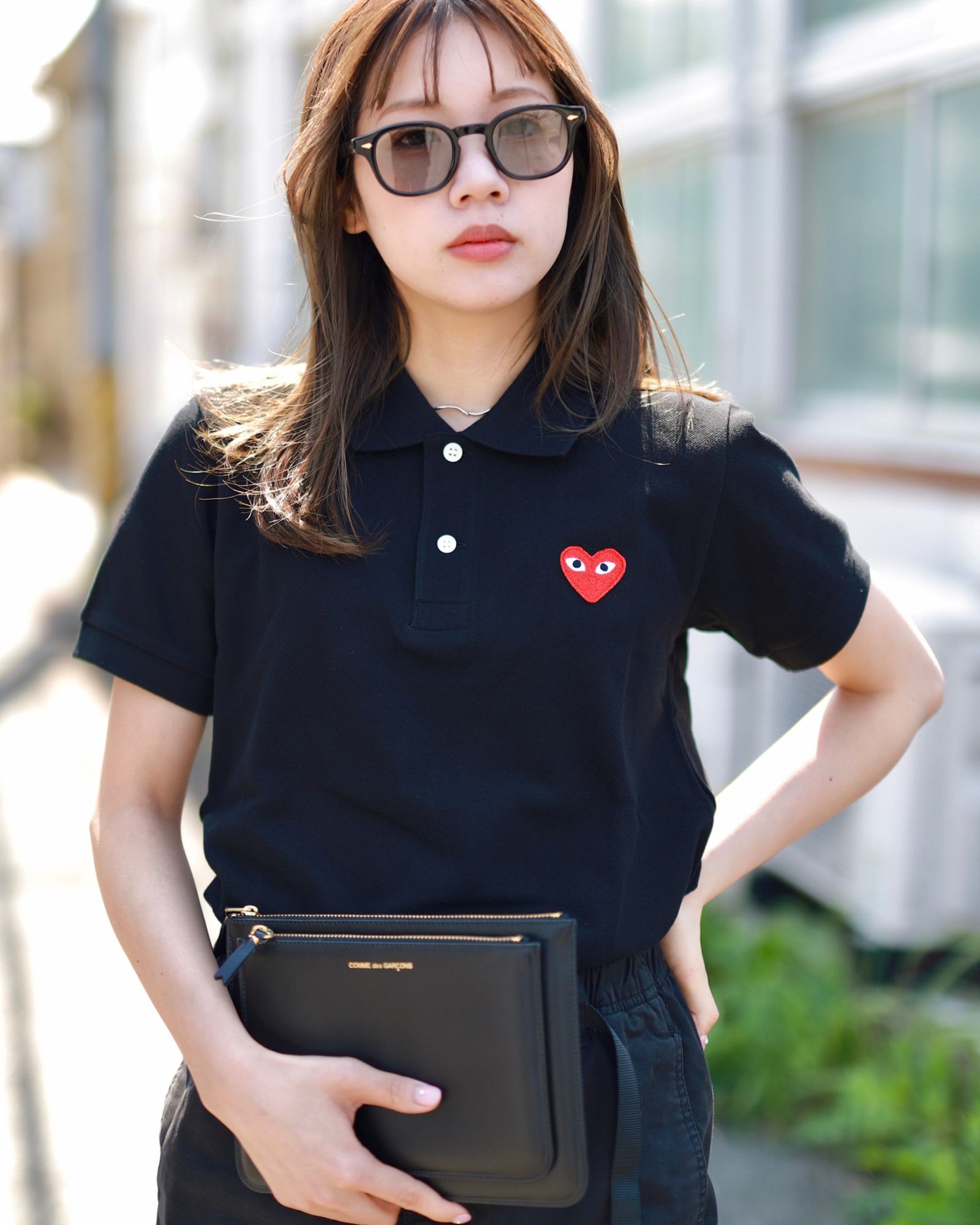 PLAY COMME des GARCONS 新作ポロシャツ style.2023.4.14 | 3237 | MARK