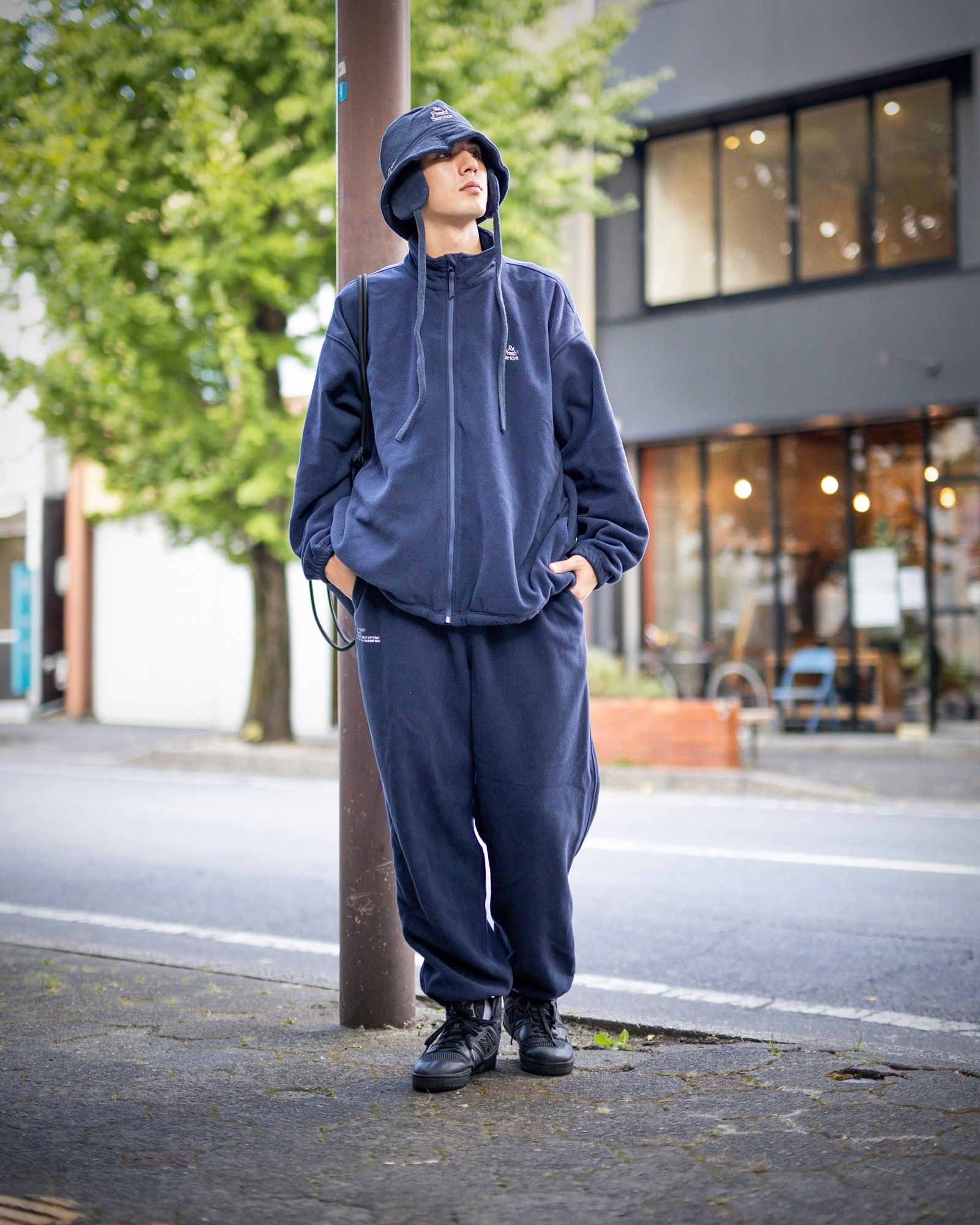 TFW49 FLEECE フーディ パンツ セットアップ 上XL下L TFW49 FLEECE