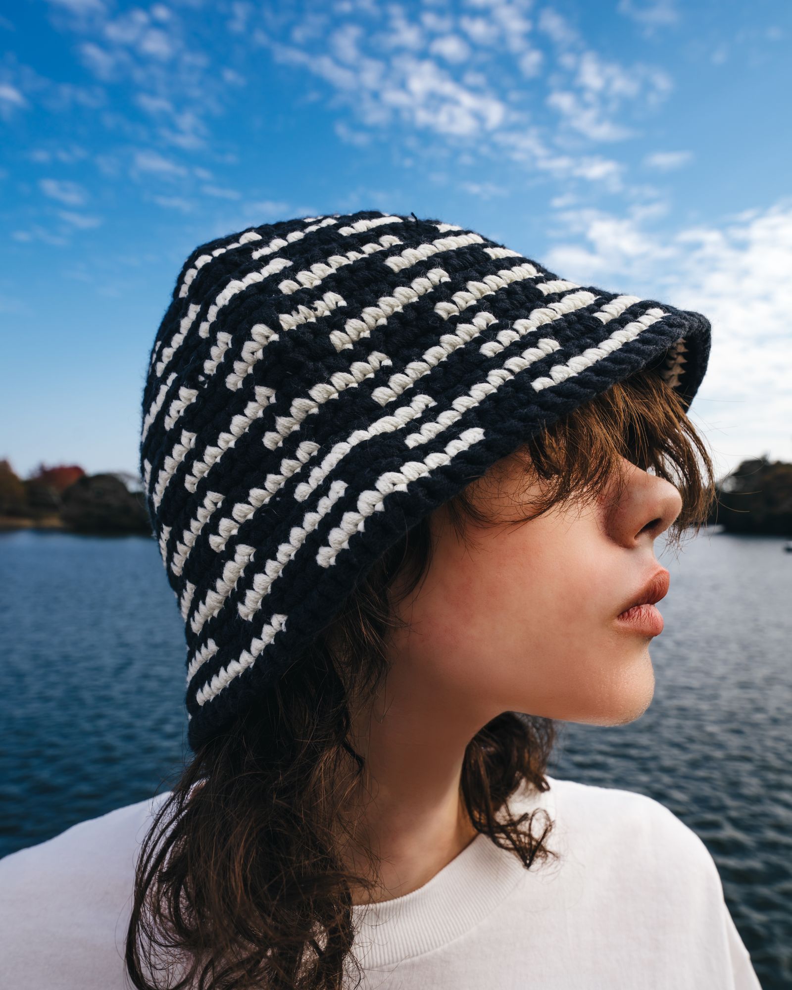 SAINT M×××××× - セントマイケル25SS KNIT BUCKET HAT (SM-HR8-0000