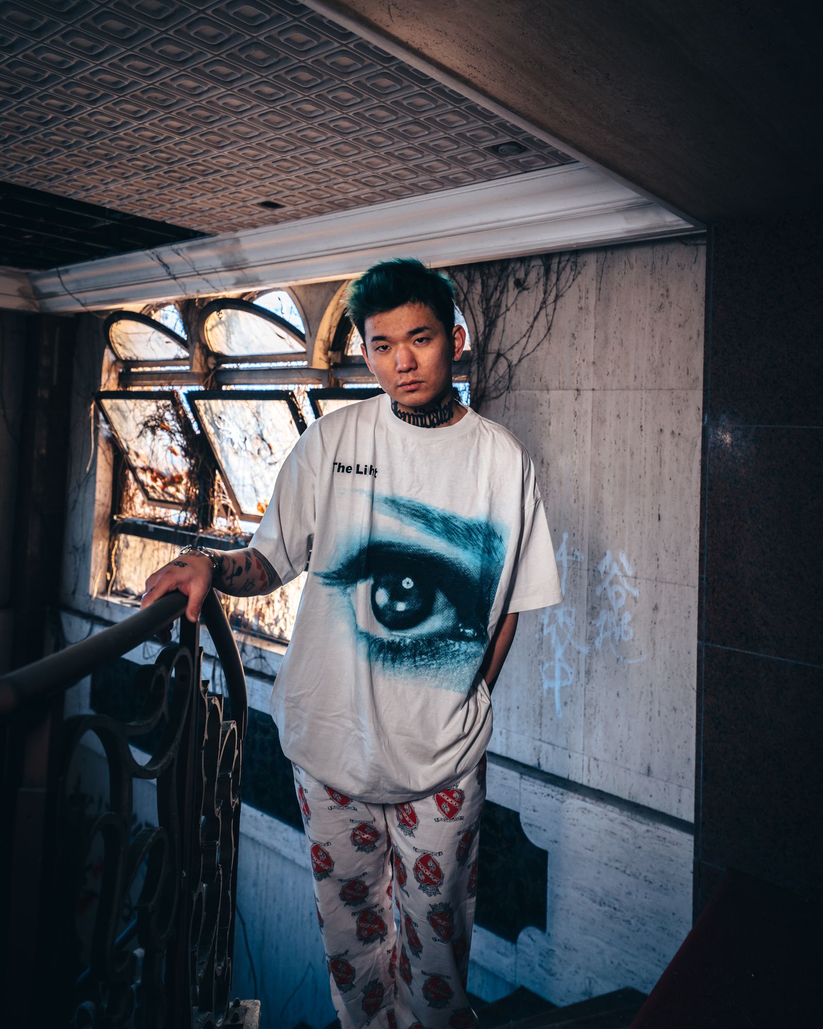 SAINT M××××××(セントマイケル) The Eye TEE 5月22日AM10:00発売 | MARK