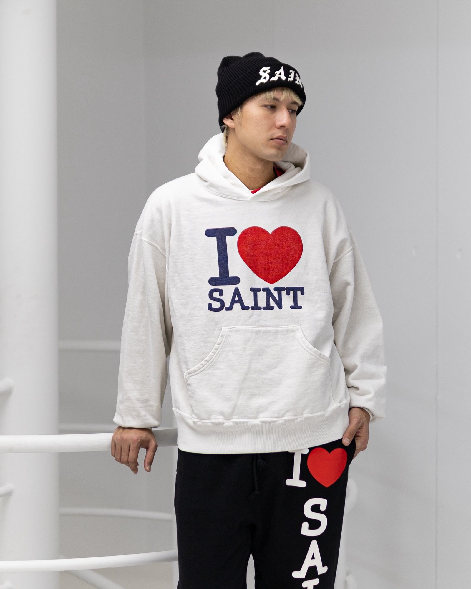SAINT M×××××× - セントマイケル 26SS I LOVE SAINT HOODIE(SM-MK8