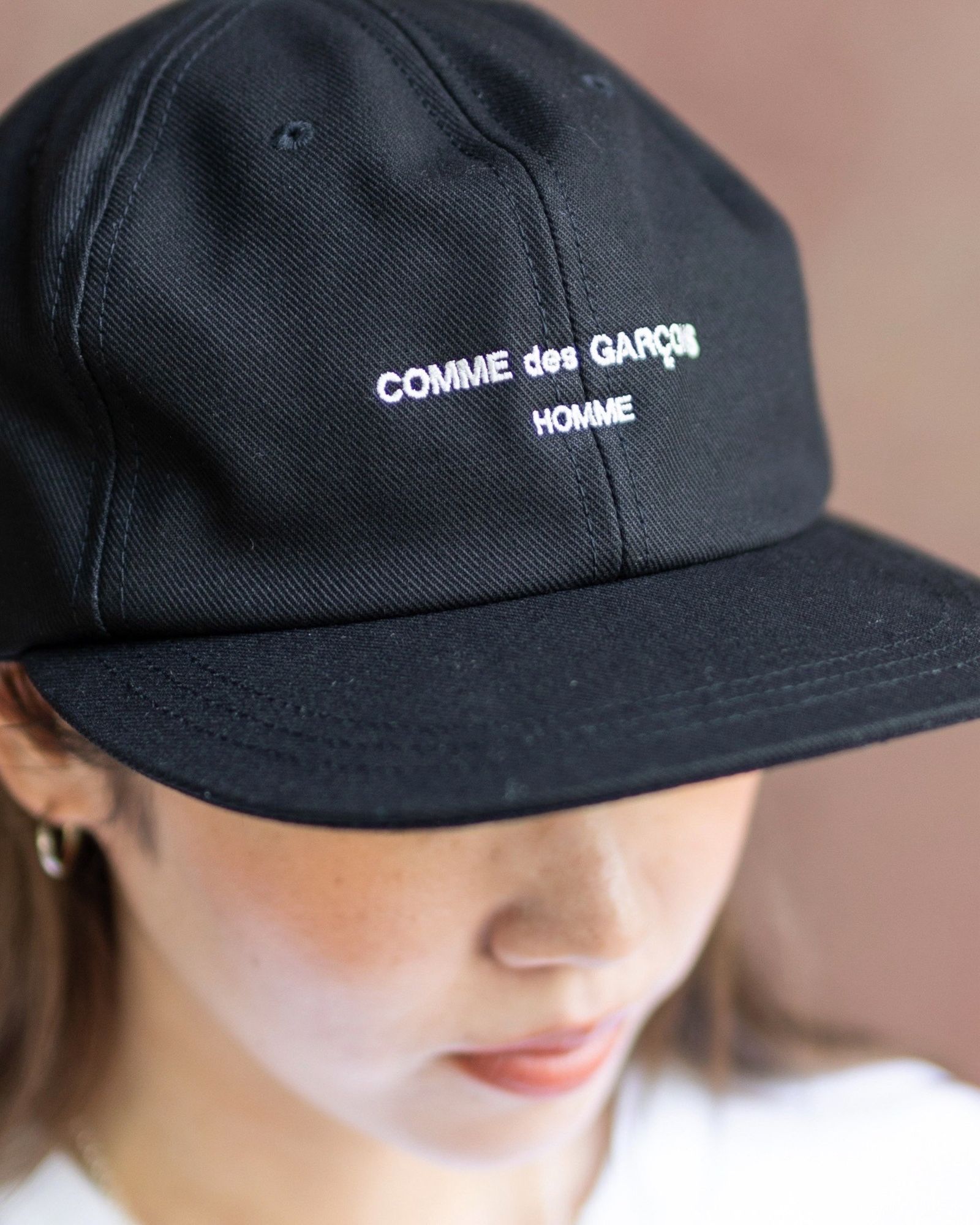 COMME des GARCONS HOMME - コムデギャルソンオム24AW ロゴキャップ(HN