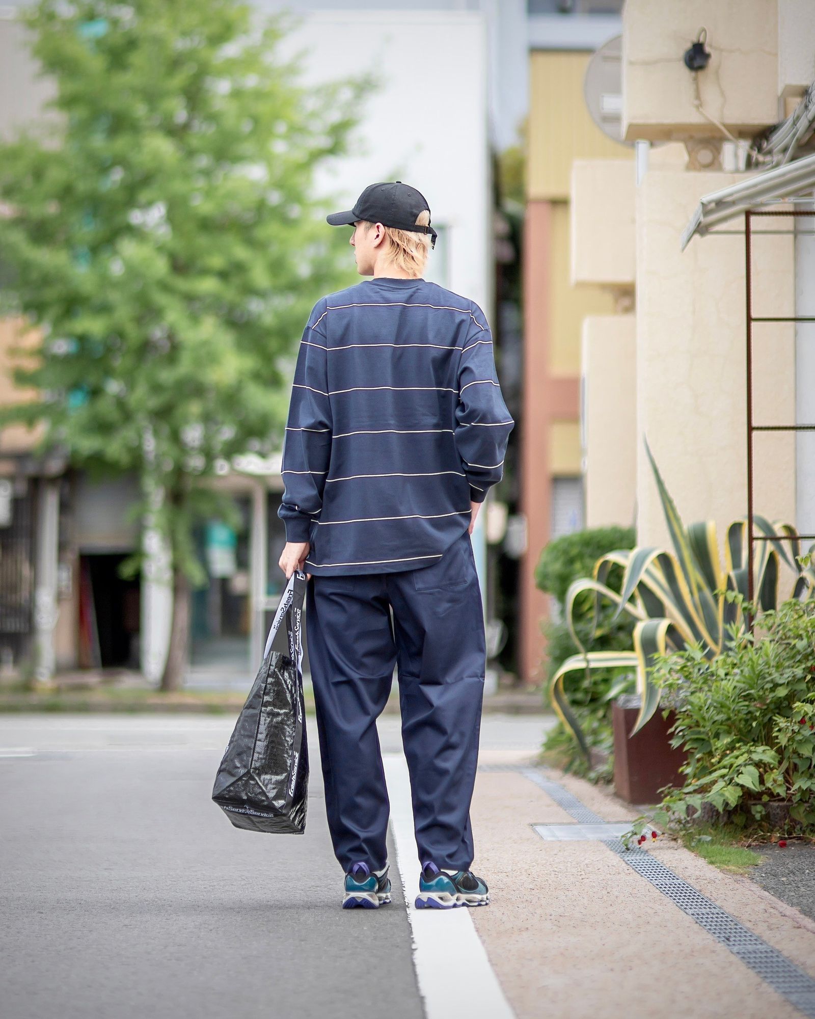 FreshService 新作PIN BORDER L/S TEE style 2024.7.5 | 4987 | MARK