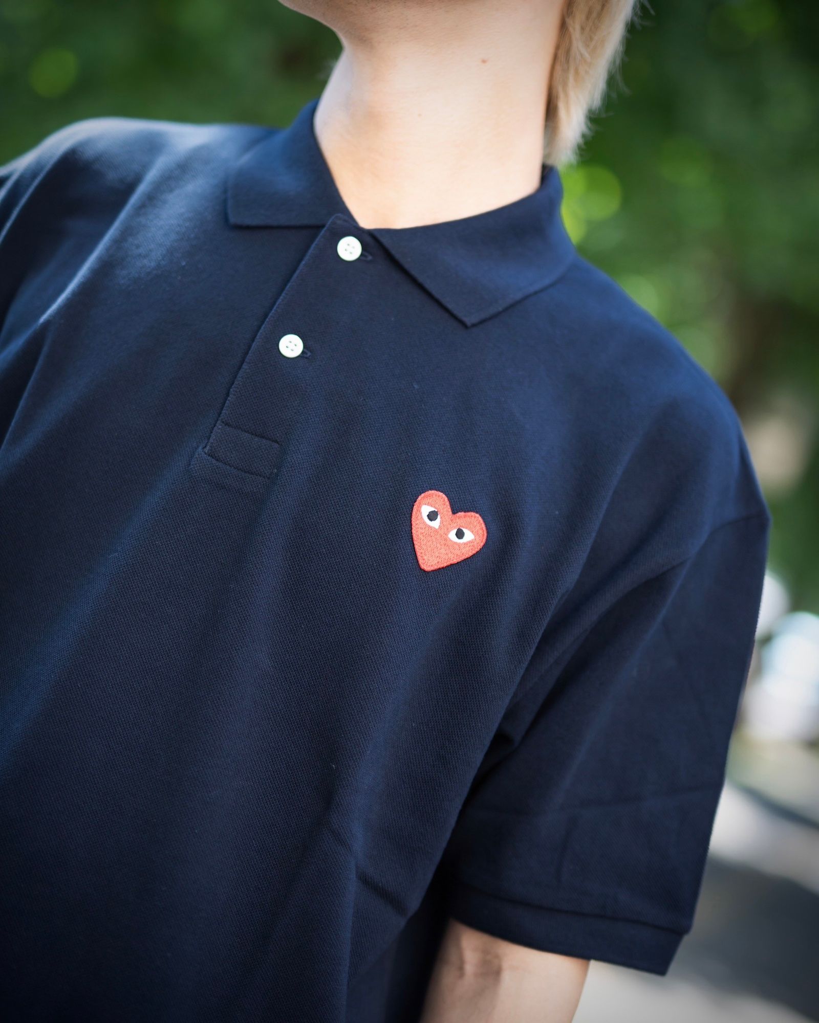 PLAY COMME des GARCONS ポロシャツ スタイル 2024.6.17 | 4894 | MARK