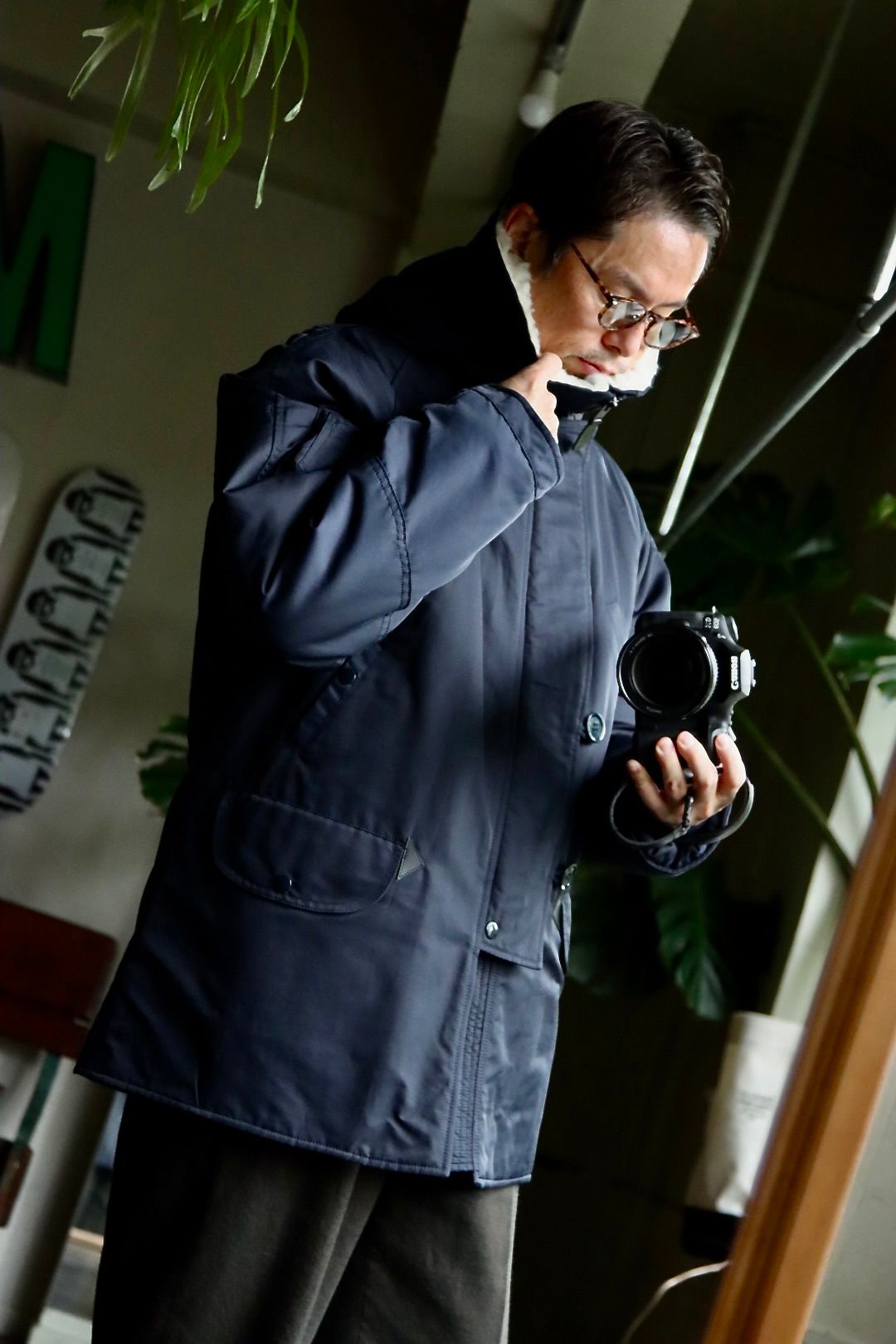 CIOTA - シオタ22AW N-3Bフライトジャケット(BZLM-106M)NAVY | MARK