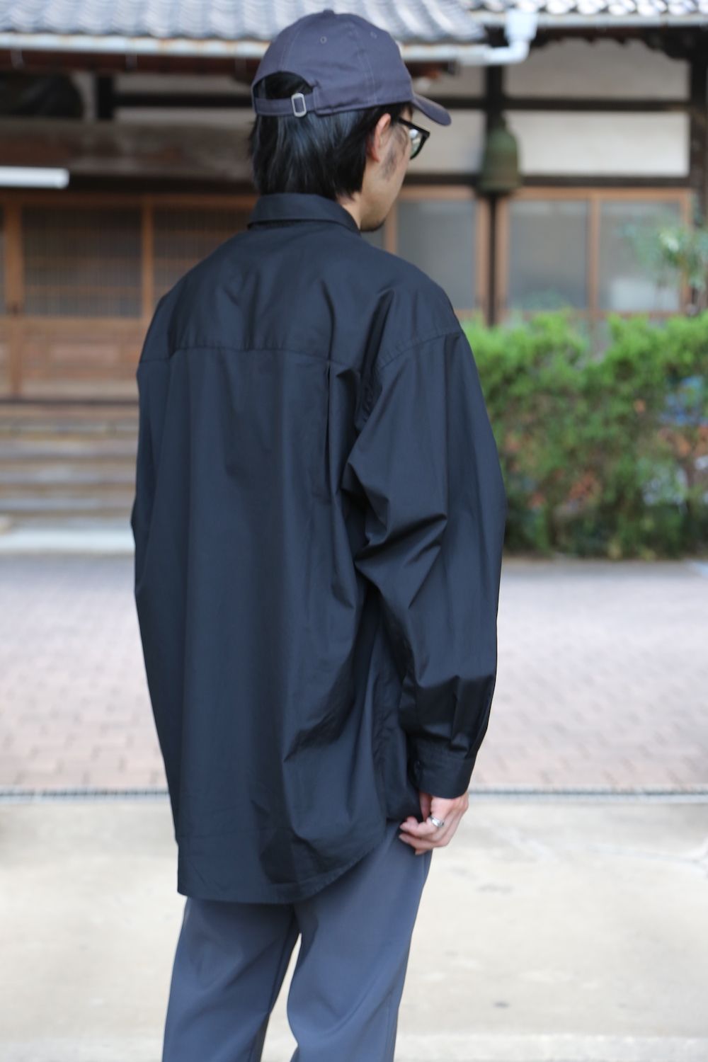 Graphpaper Broad L/S Oversized Regular Collar Shirt