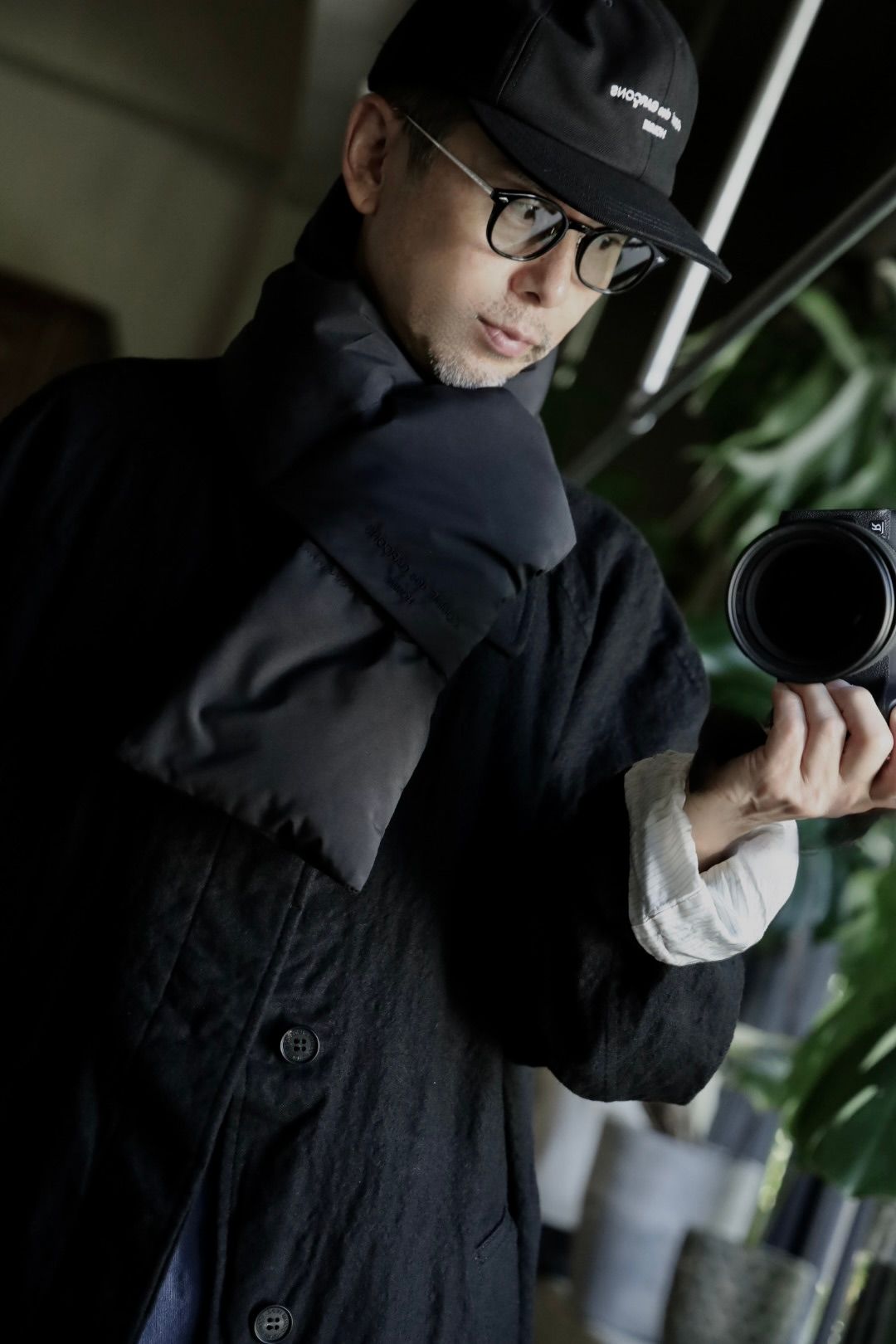 コムデギャルソンオム 1998AW ボーダーマフラー 田中オム