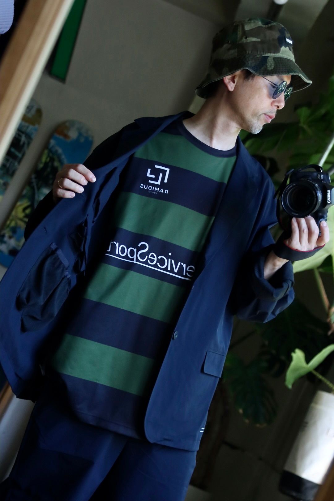 FreshService × HOUYHNHNM “EDITOR'S JACKET” & “EDITOR'S TROUSERS