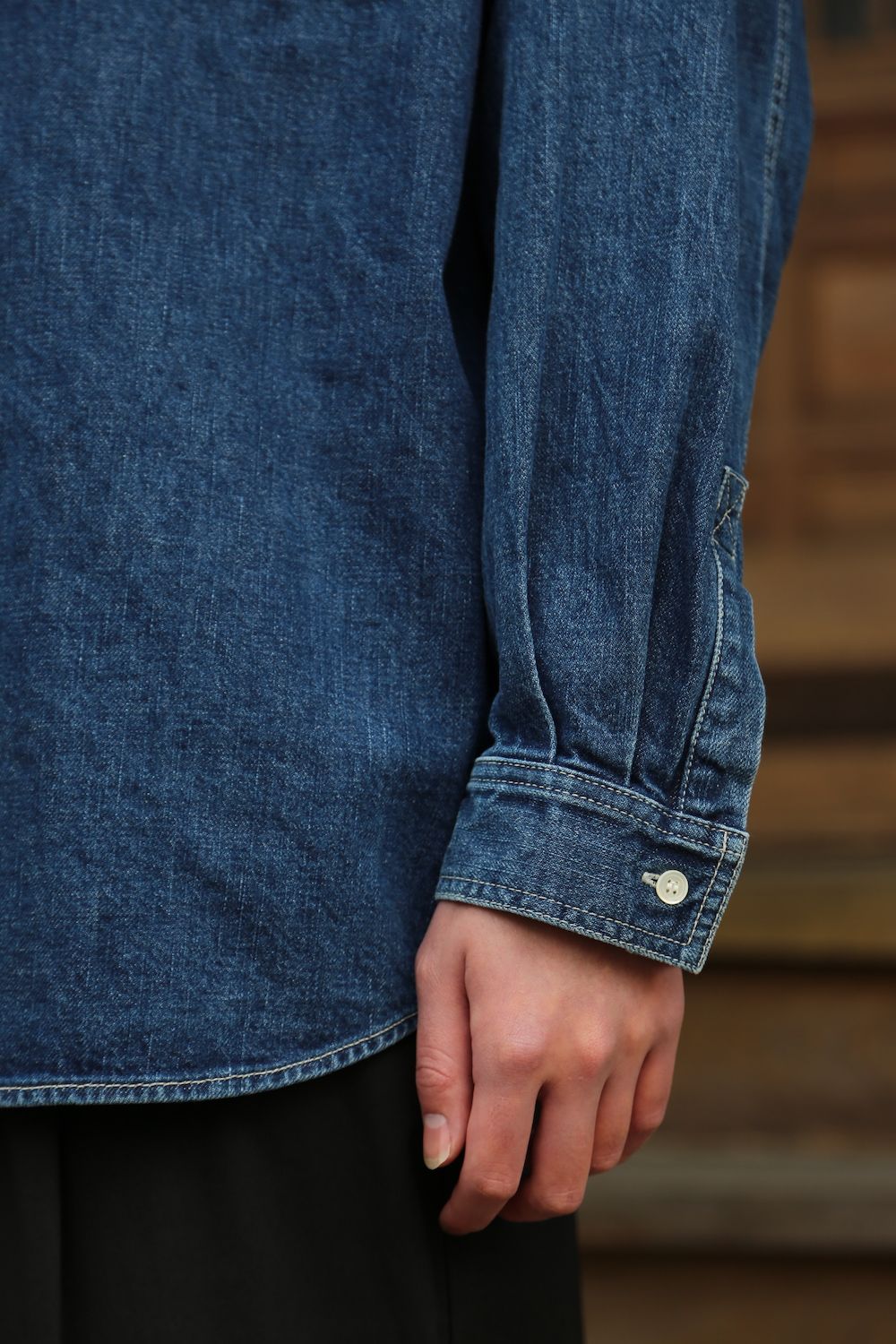 Graphpaper Denime Regular Collar Shirt style.2021.2.20. | 1559 | MARK