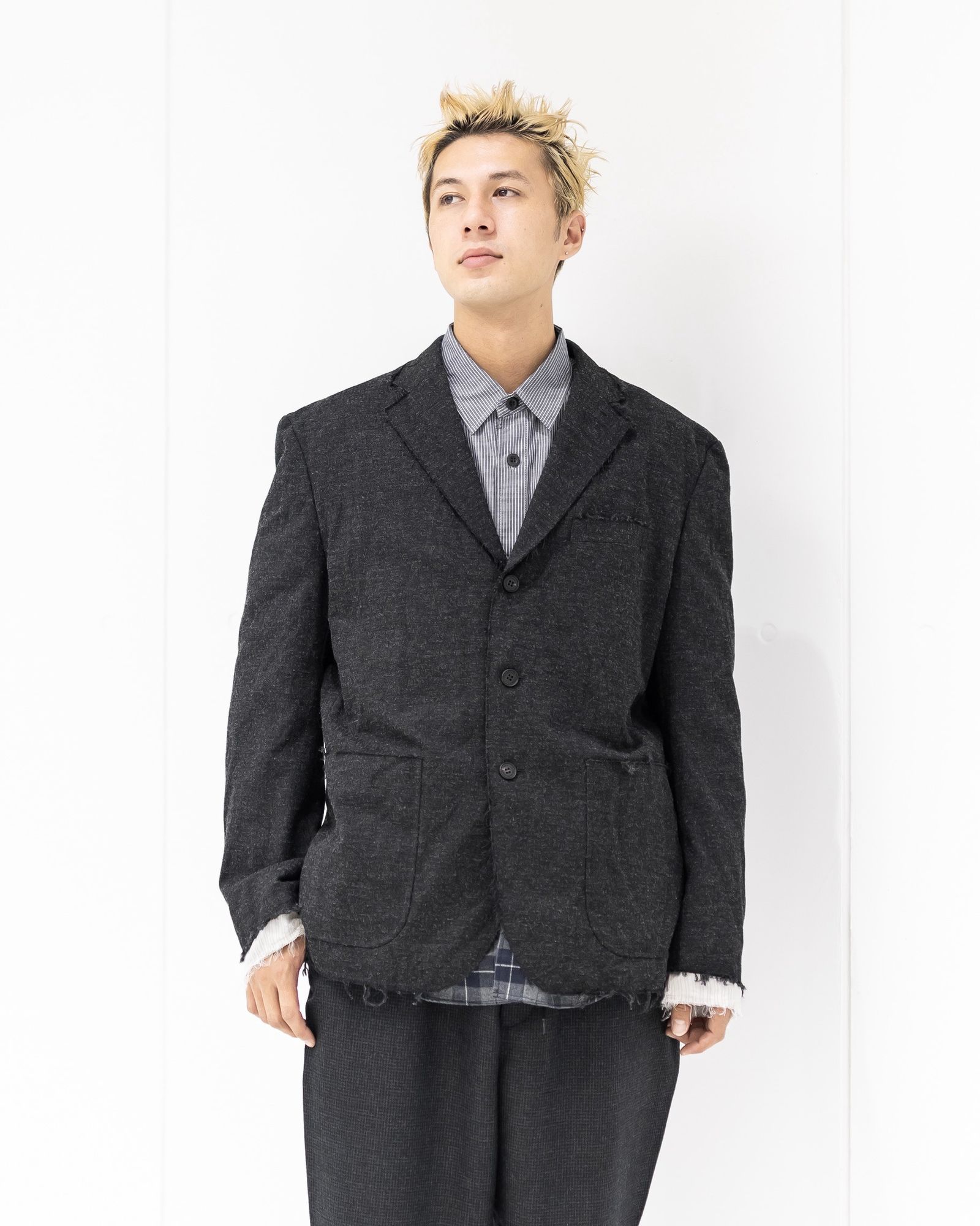 COMME des GARCONS HOMME - コムデギャルソンオム25FW ウールエステル