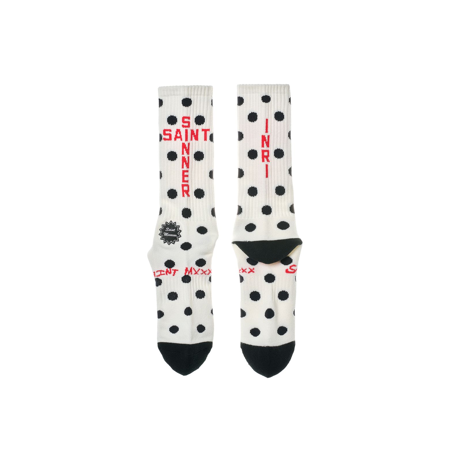 SAINT M×××××× - セントマイケル 26SS DOT SOCKS(SM-MK8-0000-101