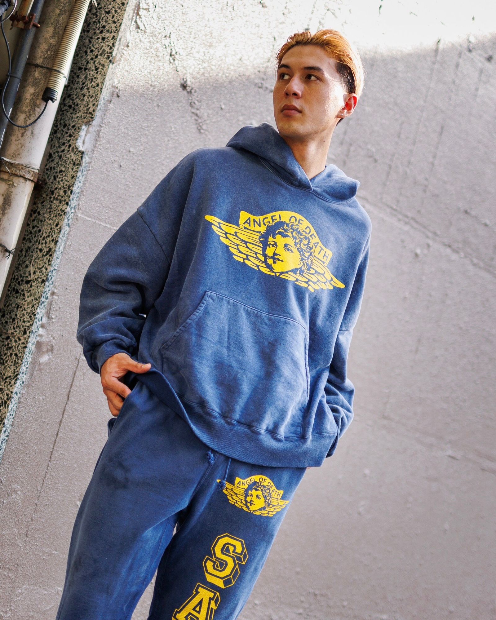 SAINT M×××××× - セントマイケル24AW ANGEL HOODIE(SM-YS1-0000-044