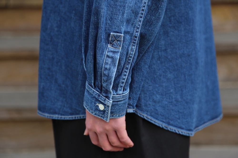 Graphpaper Denime Regular Collar Shirt style.2021.2.20. | 1559 | MARK