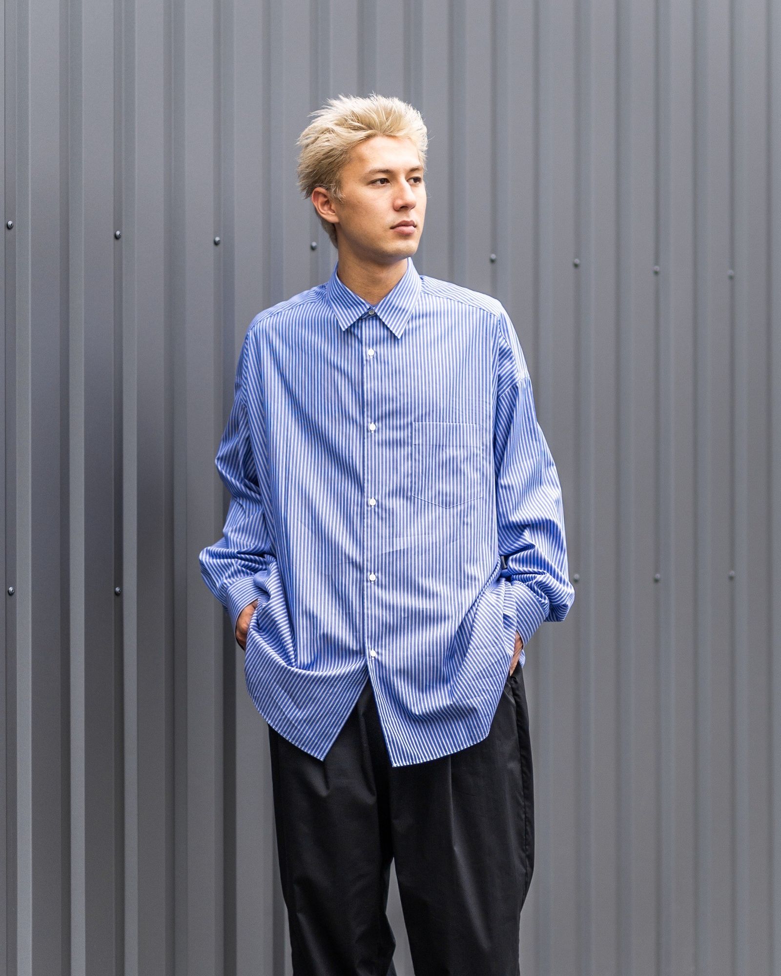 Graphpaper - グラフペーパー SIDOGRAS S/S Oversized Regular Collar