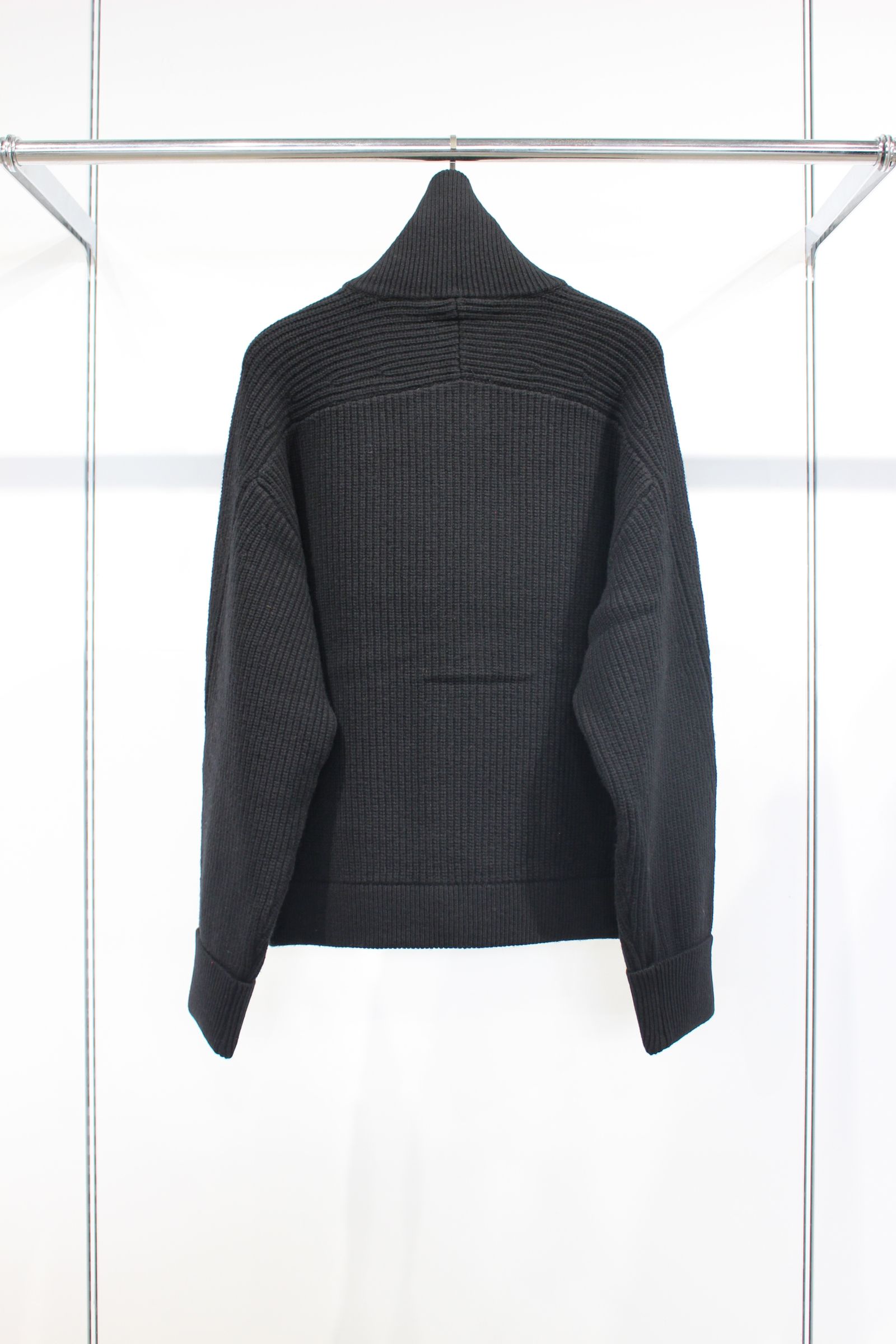 ANCELLM - DRIVERS KNIT | TERRACOTTA | ドライバーズニット | NapsNote