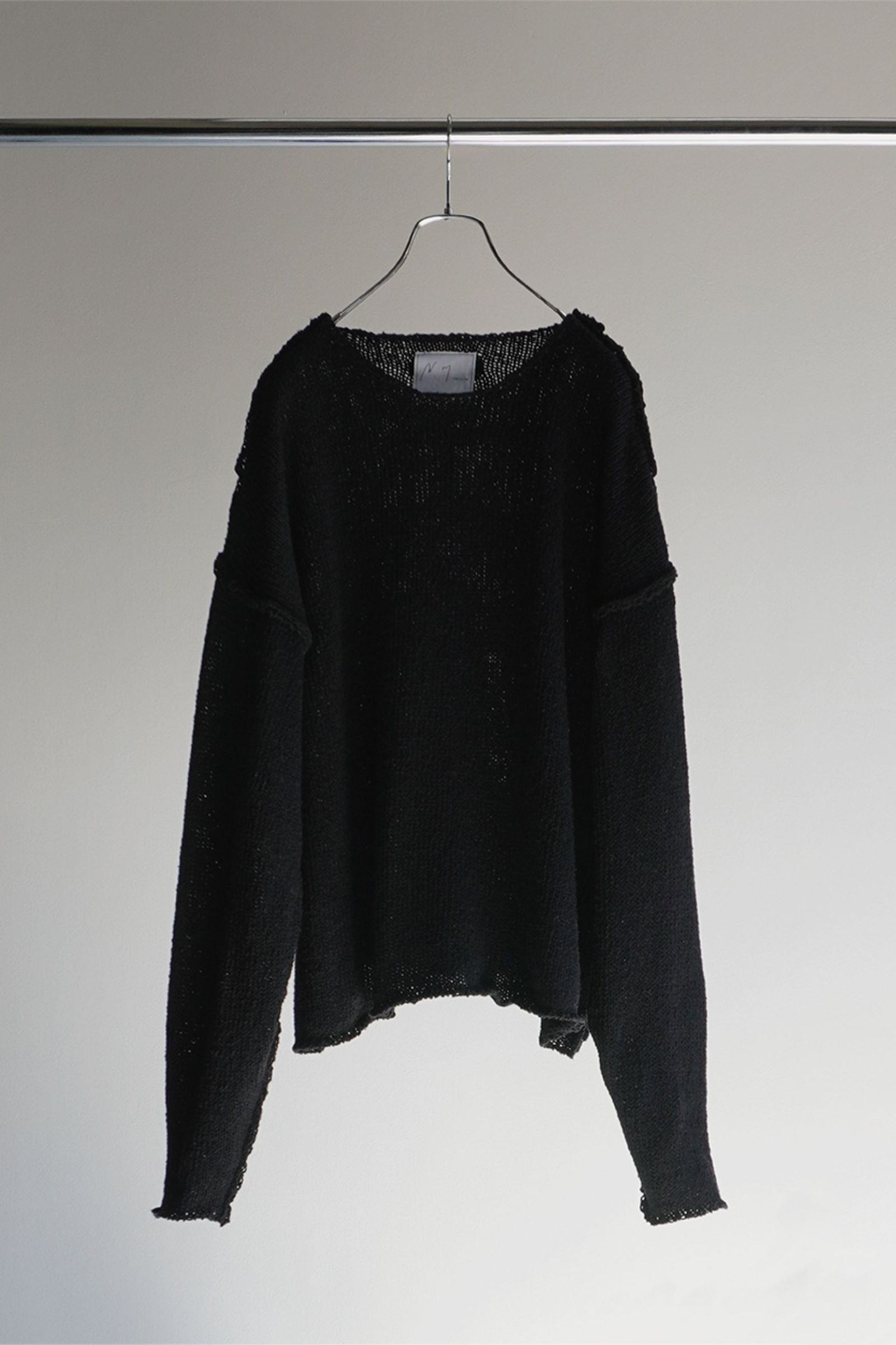 ANCELLM - SHORT LENGTH KNIT/BLACK | NapsNote