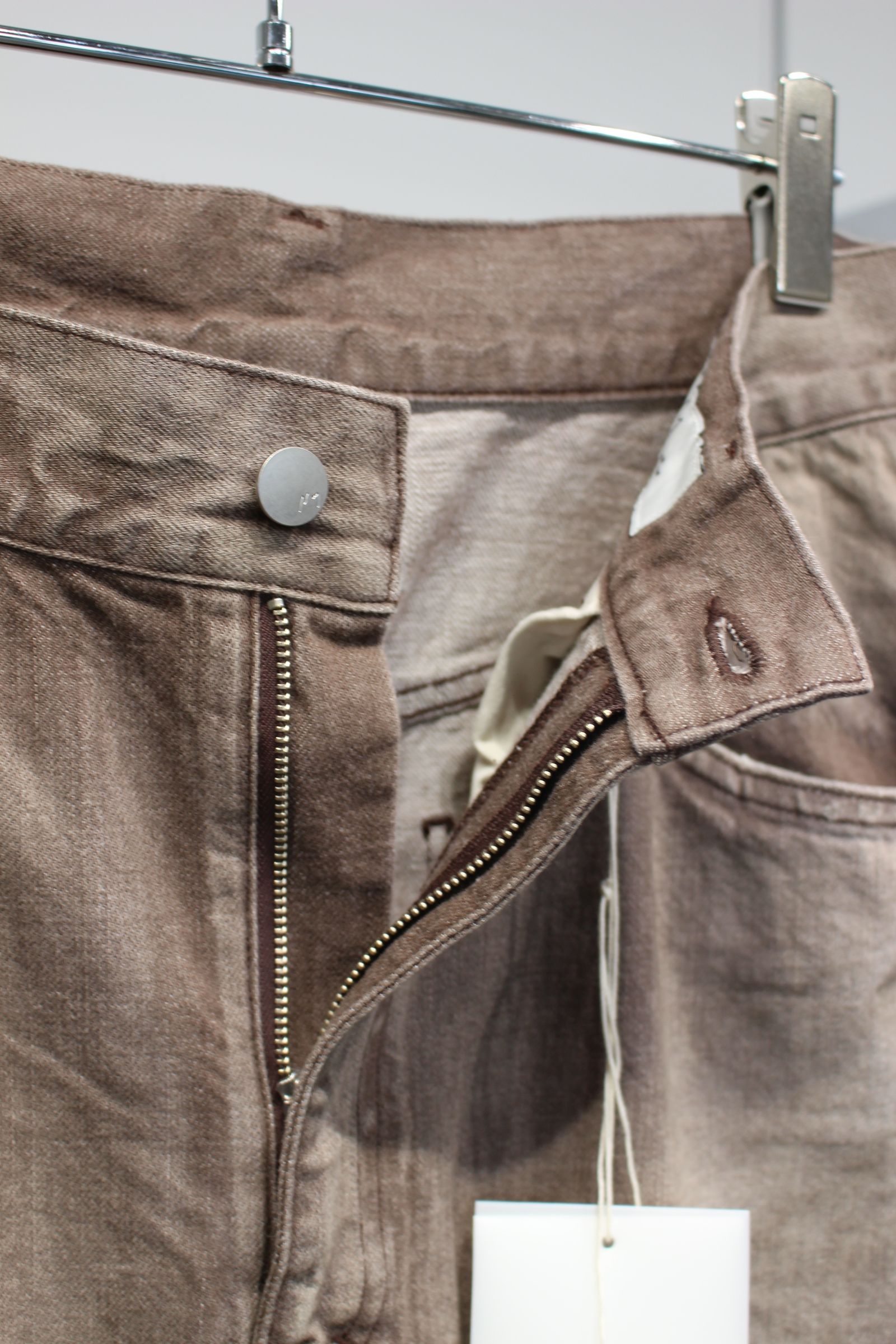 ANCELLM - #02 AGING01 | BROWN | デニムパンツ | NapsNote