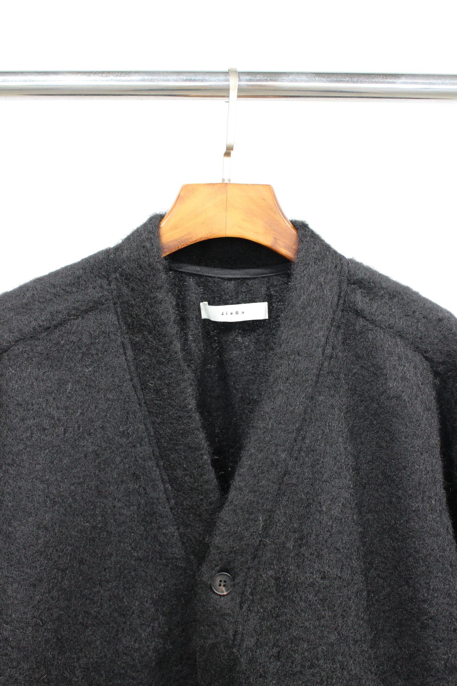 JIEDA - MOHAIR CARDIGAN/BLACK | NapsNote