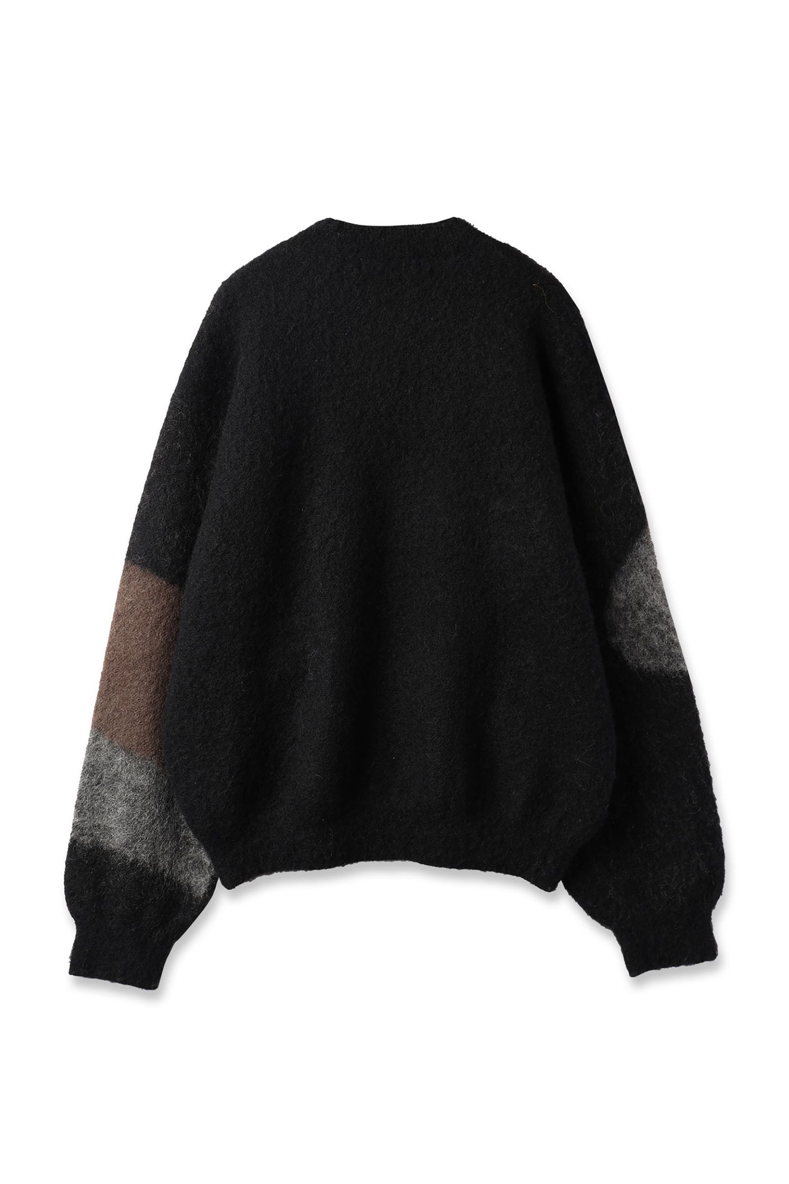JIEDA - MULTI COLOR KNIT | BLACK | ニット | NapsNote