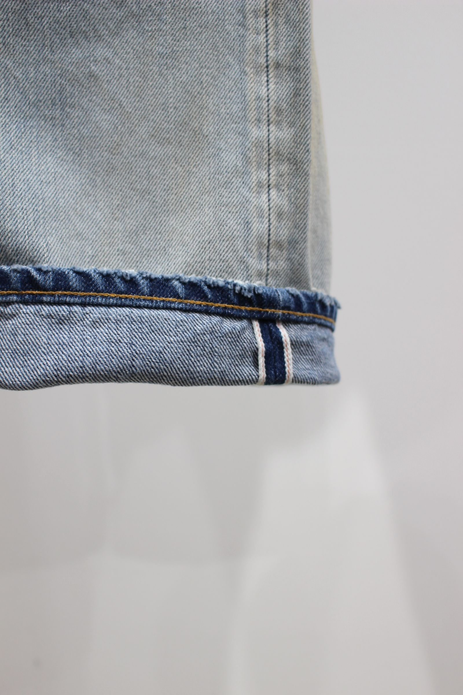 ANCELLM - SELVEDGE DENIM STRAIGHT 5P PANTS/ INDIGO | NapsNote