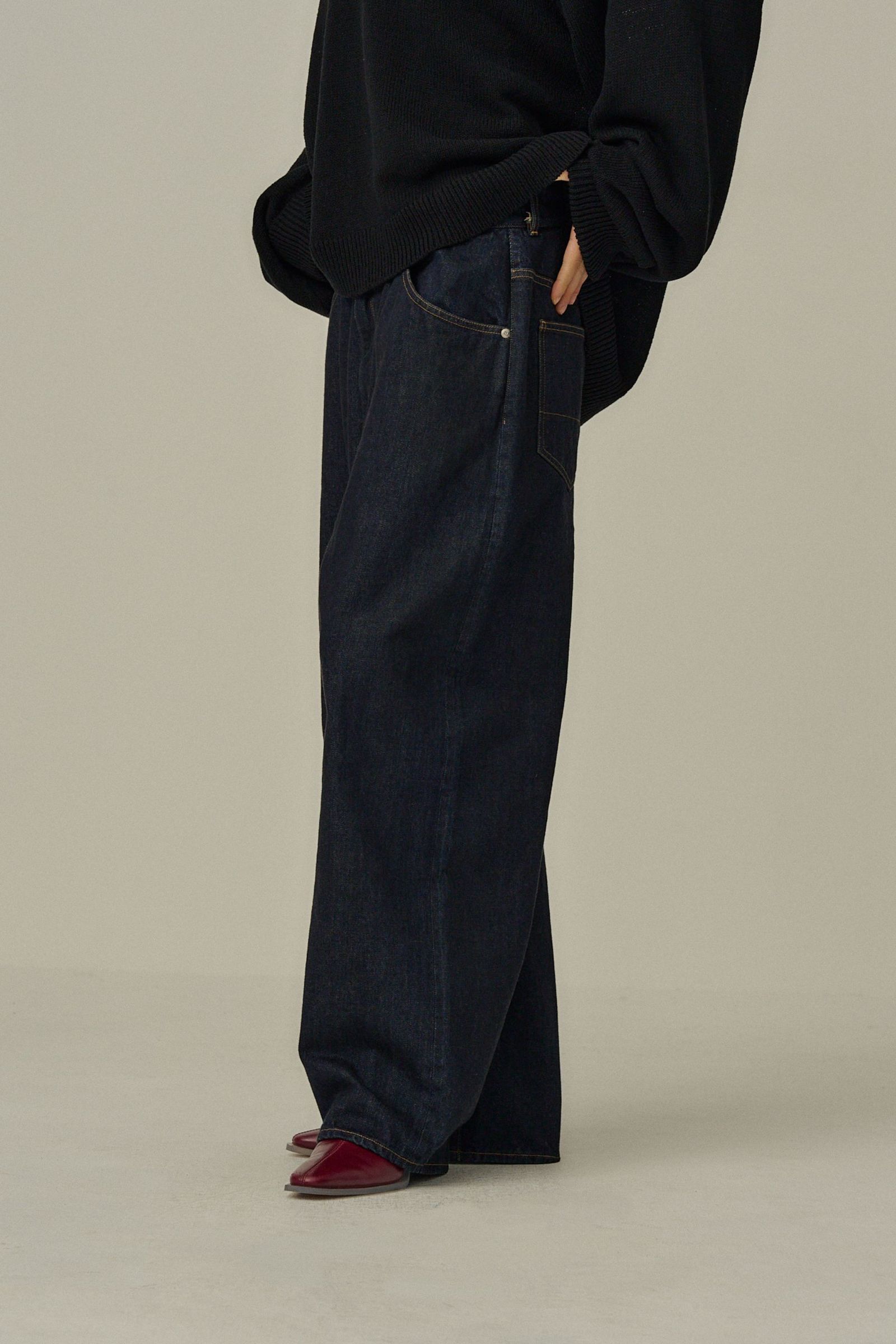 ANCELLM - #03 OW | INDIGO | デニムパンツ | NapsNote