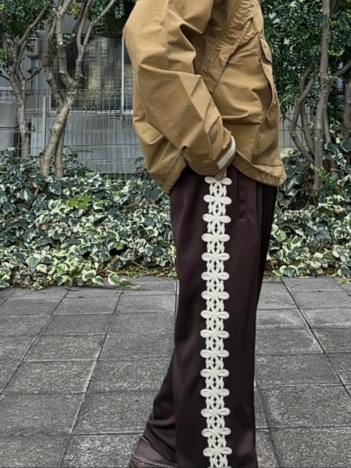 Nasngwam. - KINGSTON PANTS / オリーブ | NARO CLOTHING