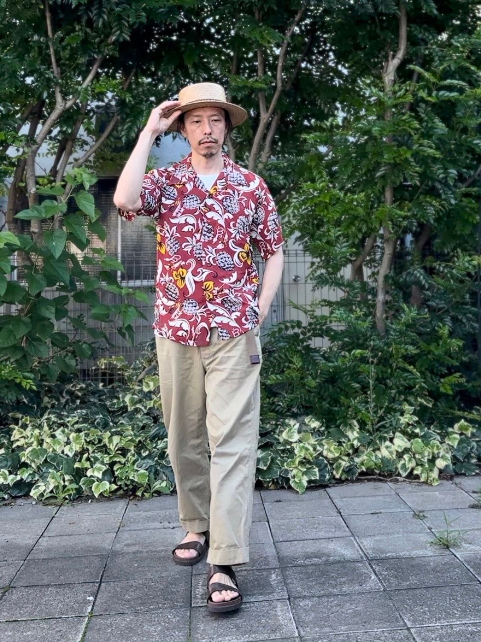 SUN SURF - ALOHA SHIRTS “ ISLAND FEELING ” /半袖レーヨンシャツ