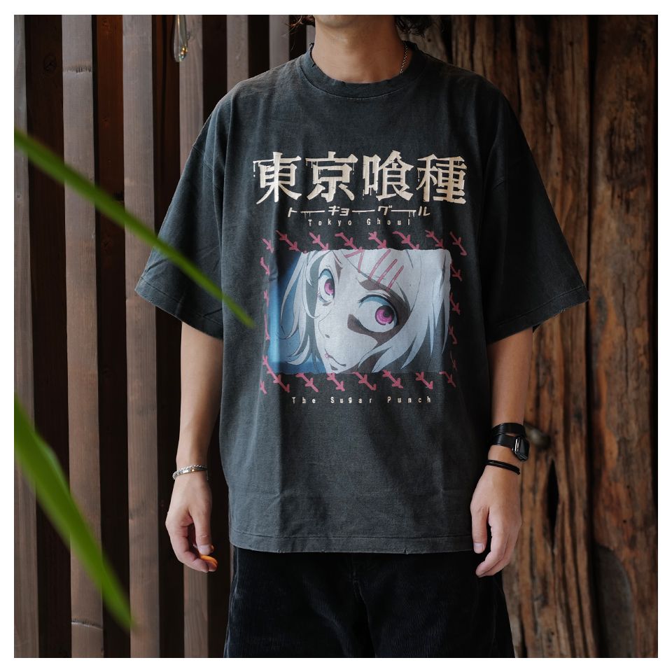 THE SUGAR PUNCH - 東京喰種 S/S T-Shirt (JUZO) Black | River