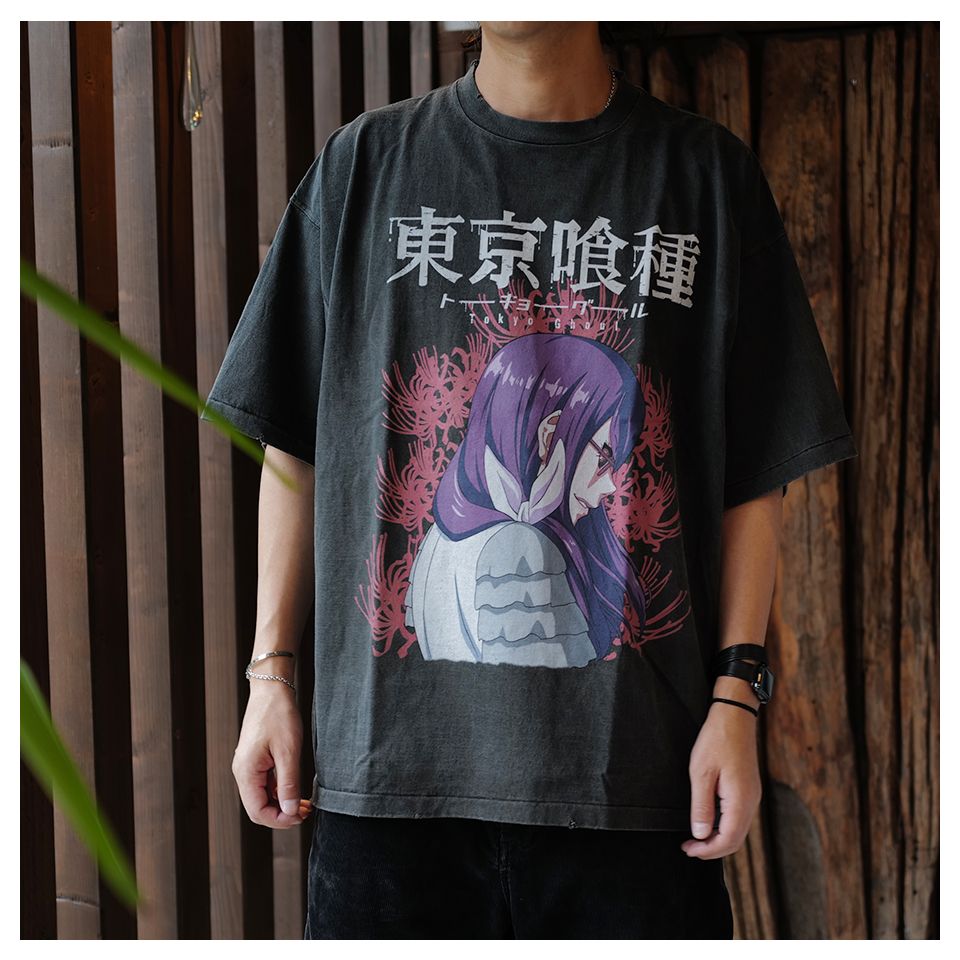 THE SUGAR PUNCH - 東京喰種 S/S T-Shirt (LIZE) Black | River