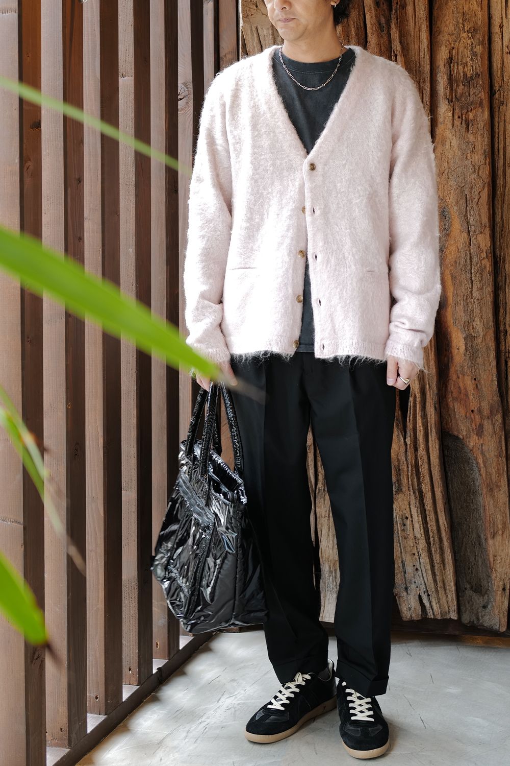 キムタク着 MINEDENIM Mohair Knit Cardigan