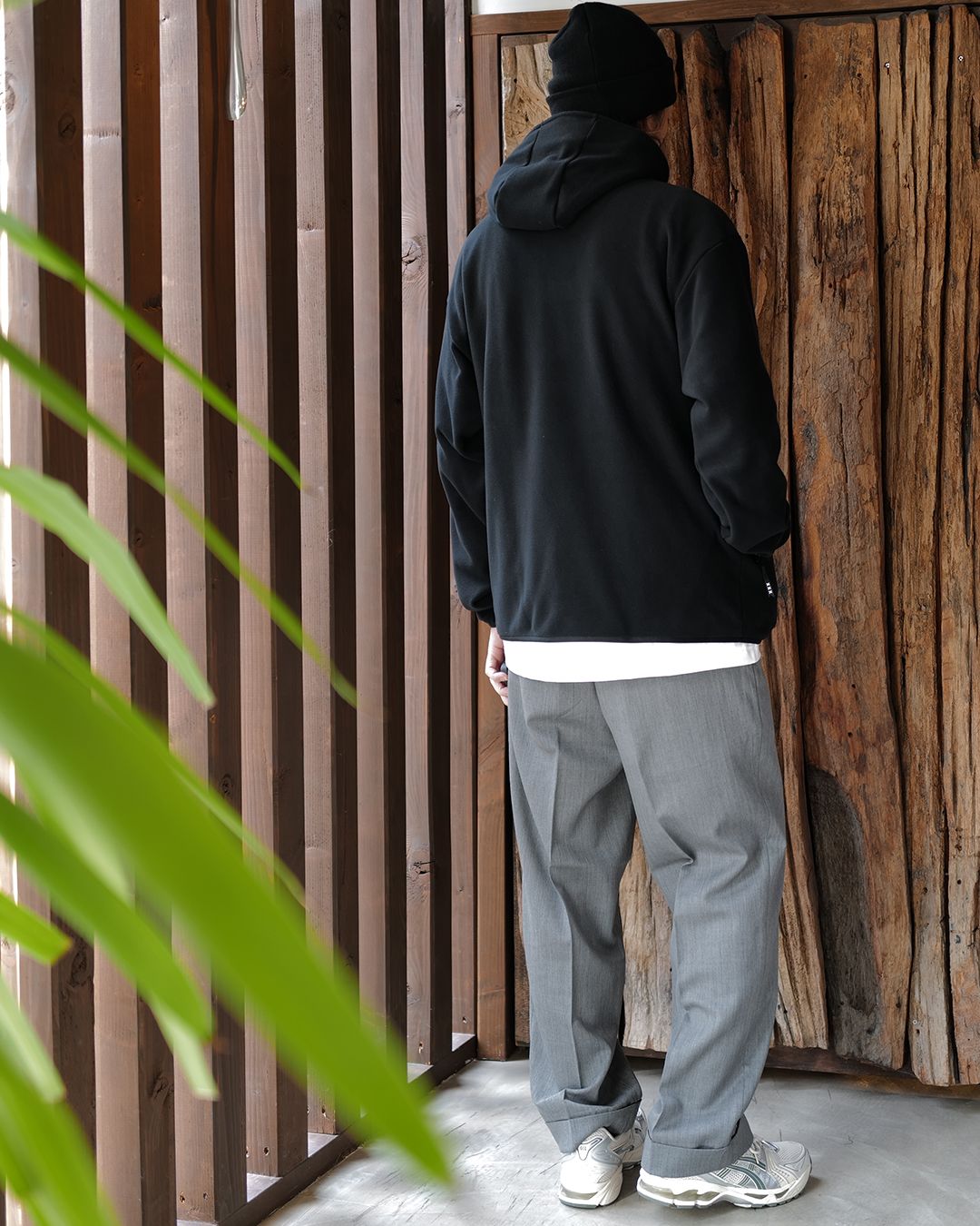 GOD SELECTION XXX - GX-A26-JK-03 FLEECE JACKET BLACK | River