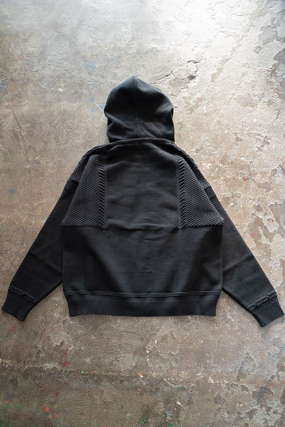 YASHIKI - 【ラスト1点】【22AW】Setsugi Hoodie(BLACK) | Salty