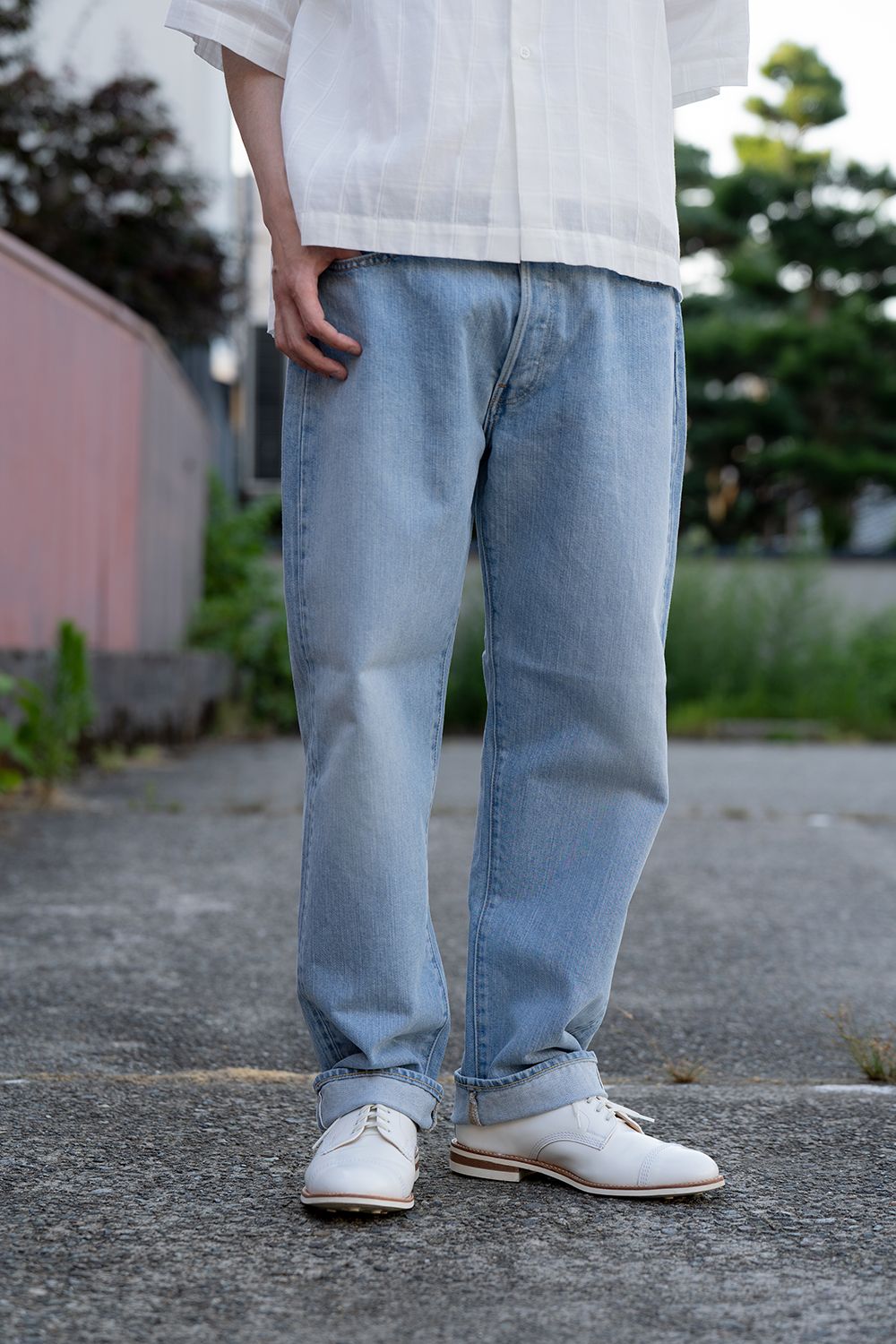 CIOTA - 【ラスト1点】本藍スビンコットン13.5ozストレートデニム