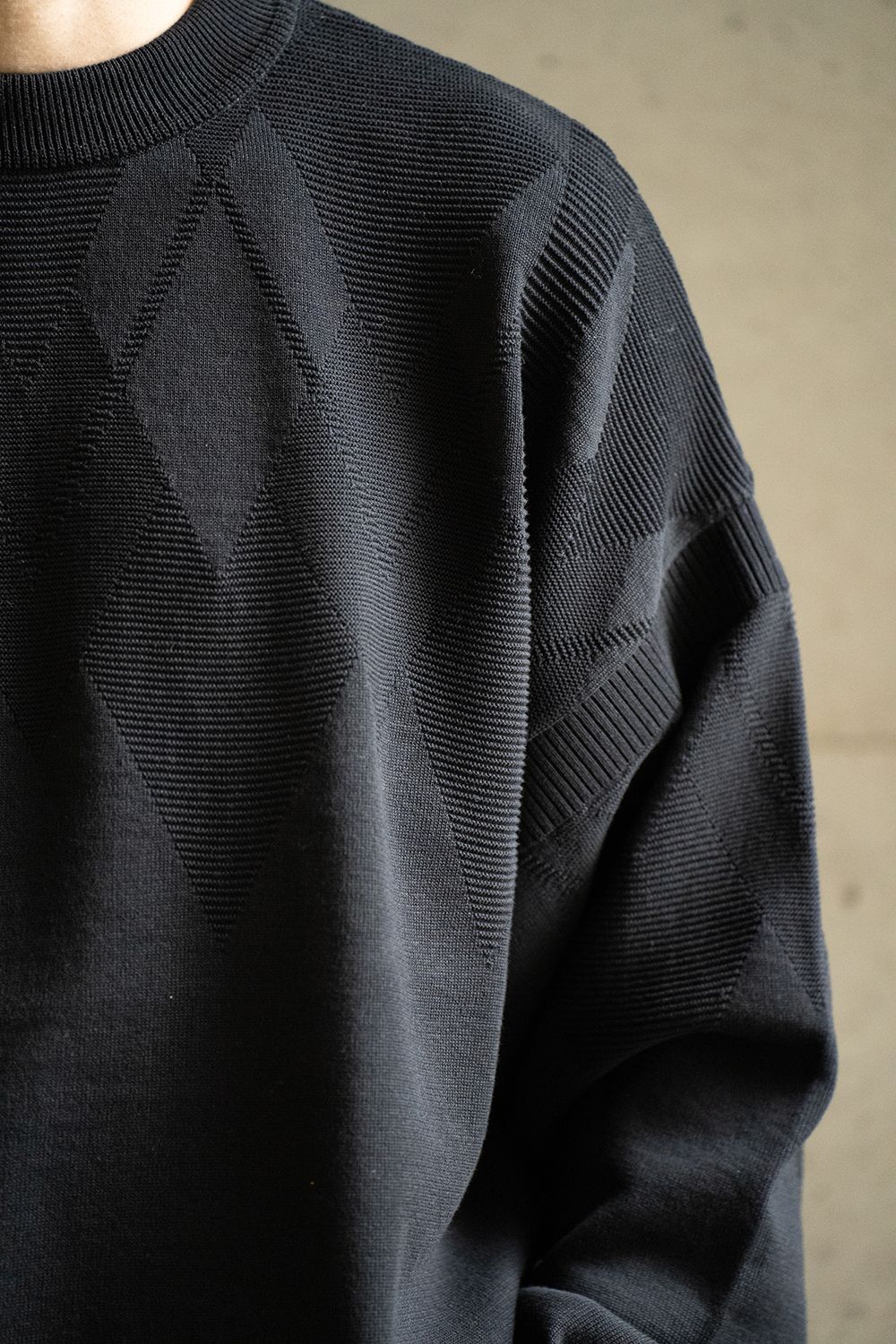 YASHIKI - 【ラスト1点】【25SS】Seika Knit(BLACK) | Salty