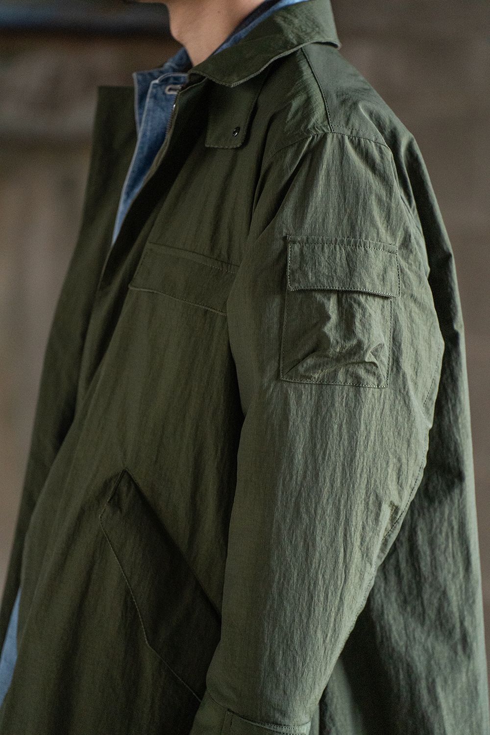 KHONOROGICA - 【ラスト1点】【23AW】Water Proof Rip Stop Nylon