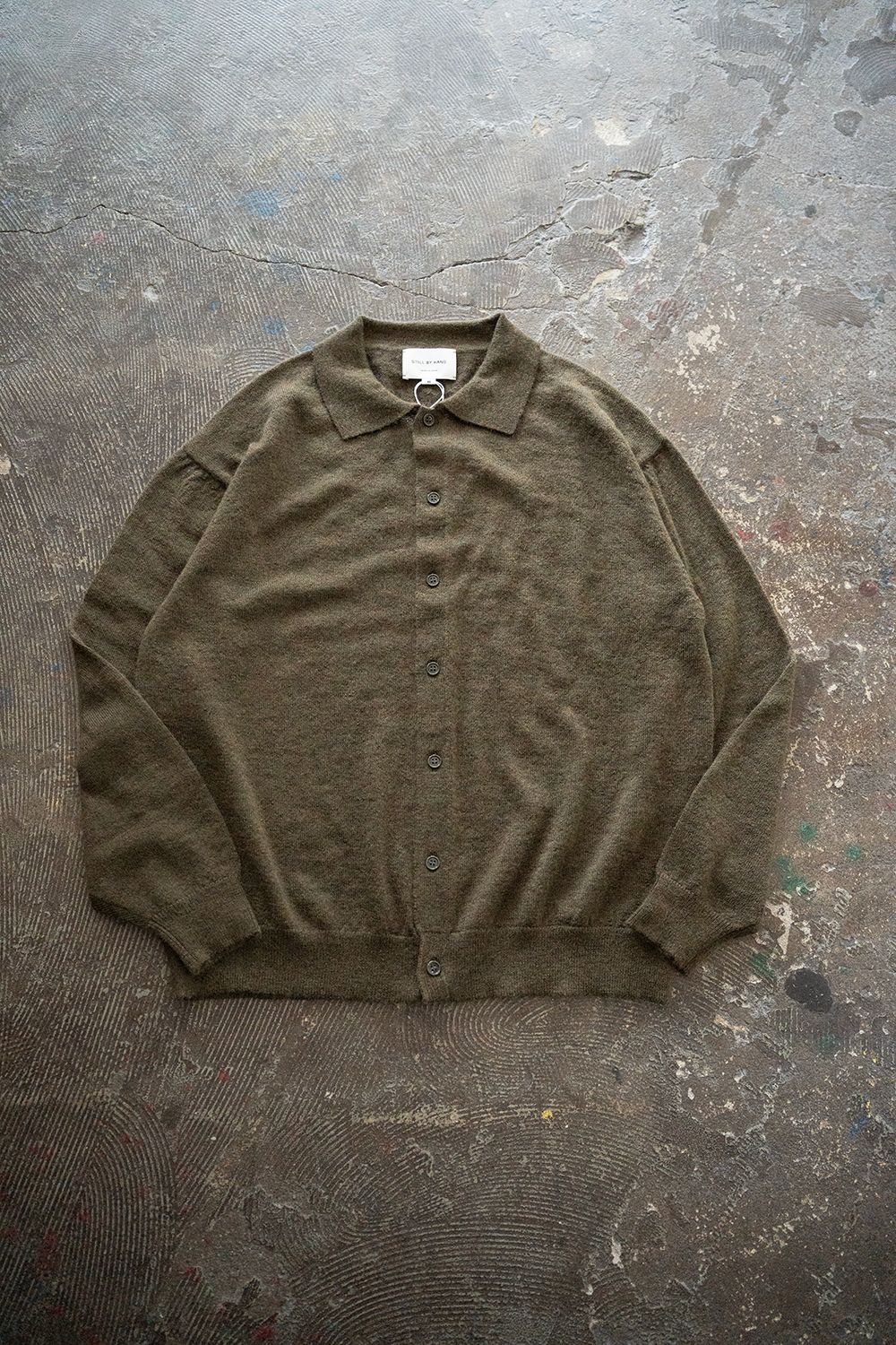 STILL BY HAND - 【25AW】エクストラキッドモヘア12Gニット