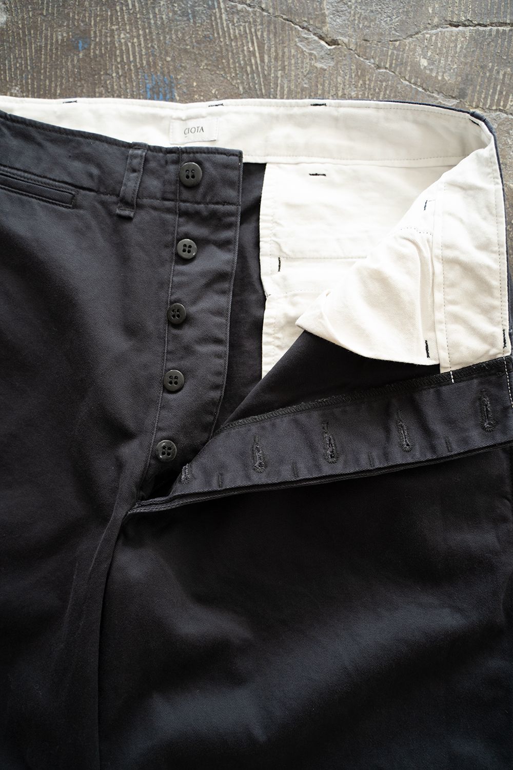 CIOTA - 【ラスト1点】【22AW】スビンコットンウエポンチノパンツ