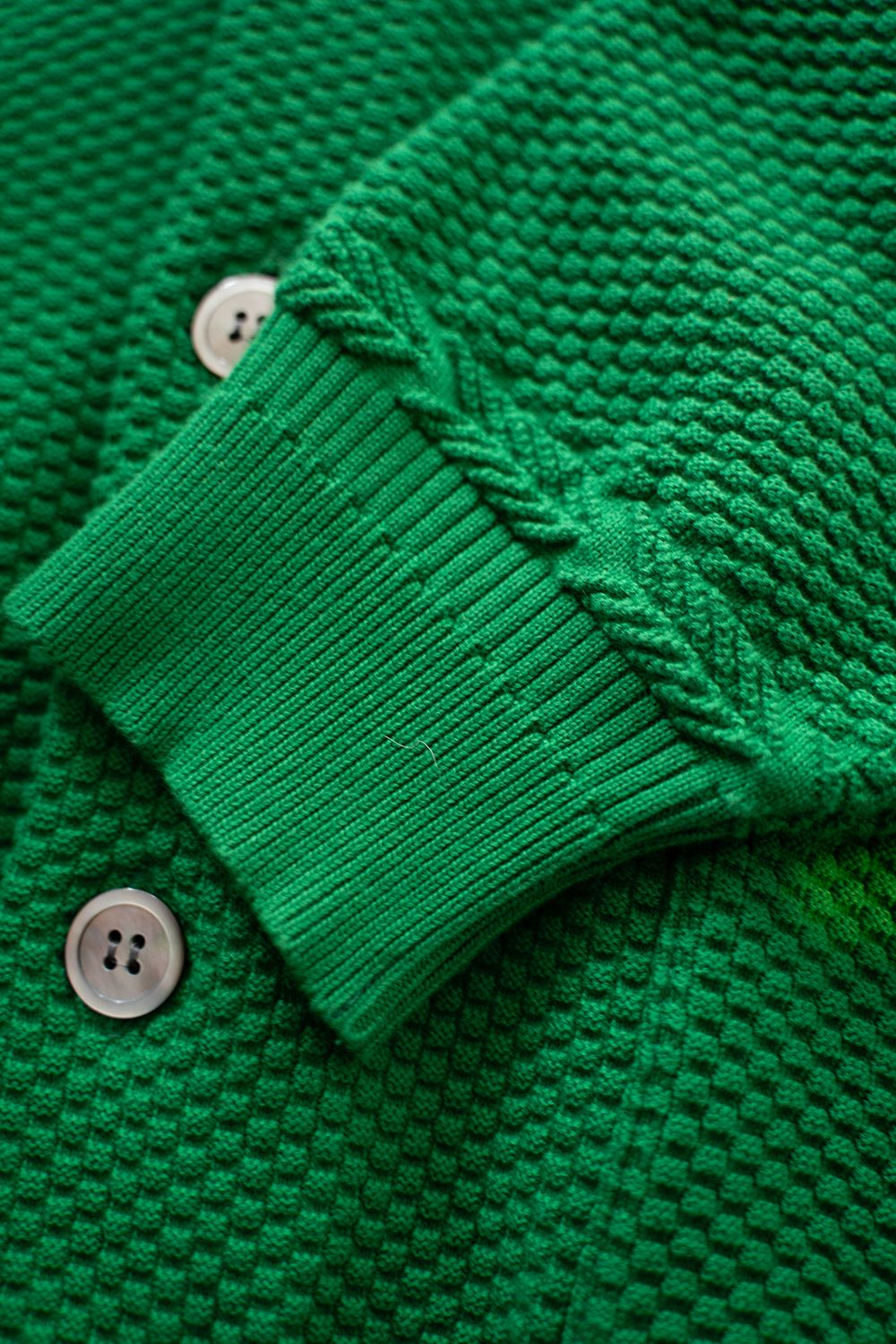 YASHIKI - 【ラスト1点】【24SS】Nanohana Collar Cardigan(KELLY